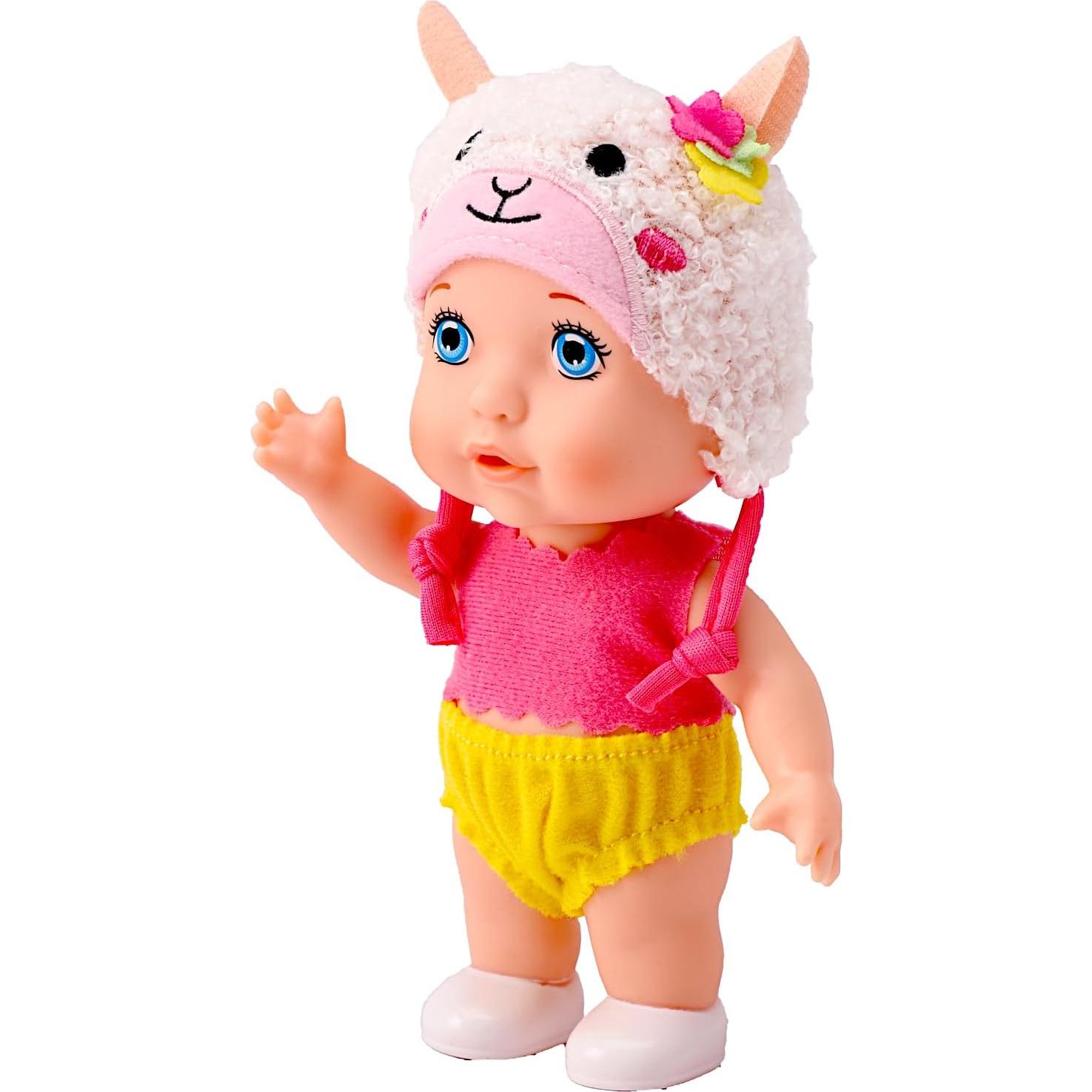 Gorro de bebé cordero POCO DIVO muñeca 15 cm para niños