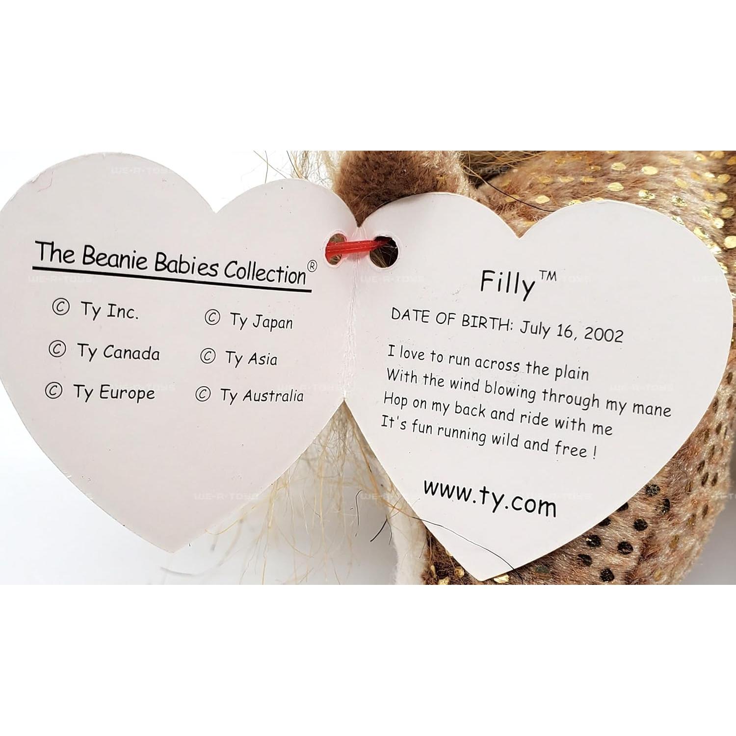 Peluche Ty Filly El Caballo Beanie Baby 226.8g