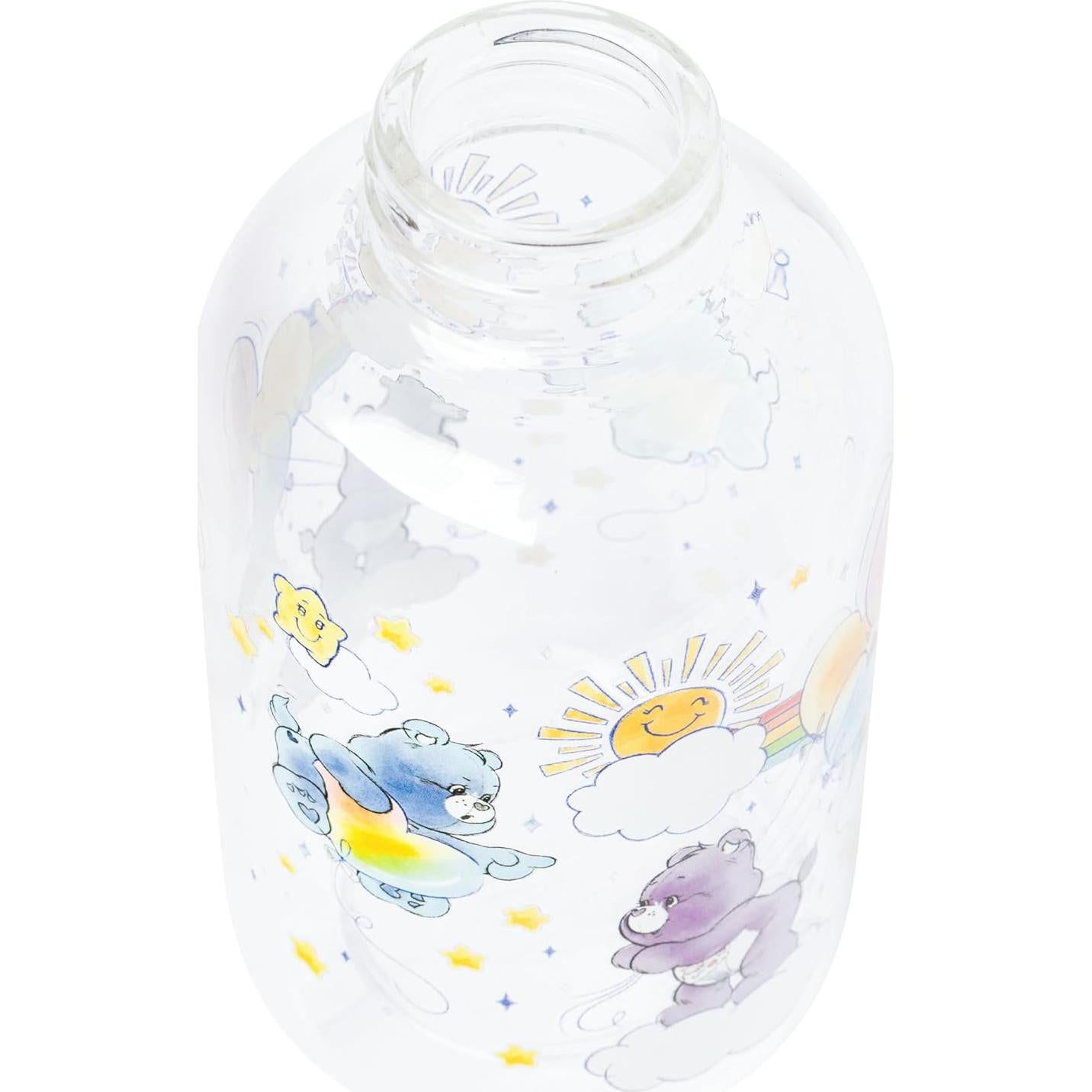 Botella de Leche de Vidrio Silver Buffalo 15oz Care Bears