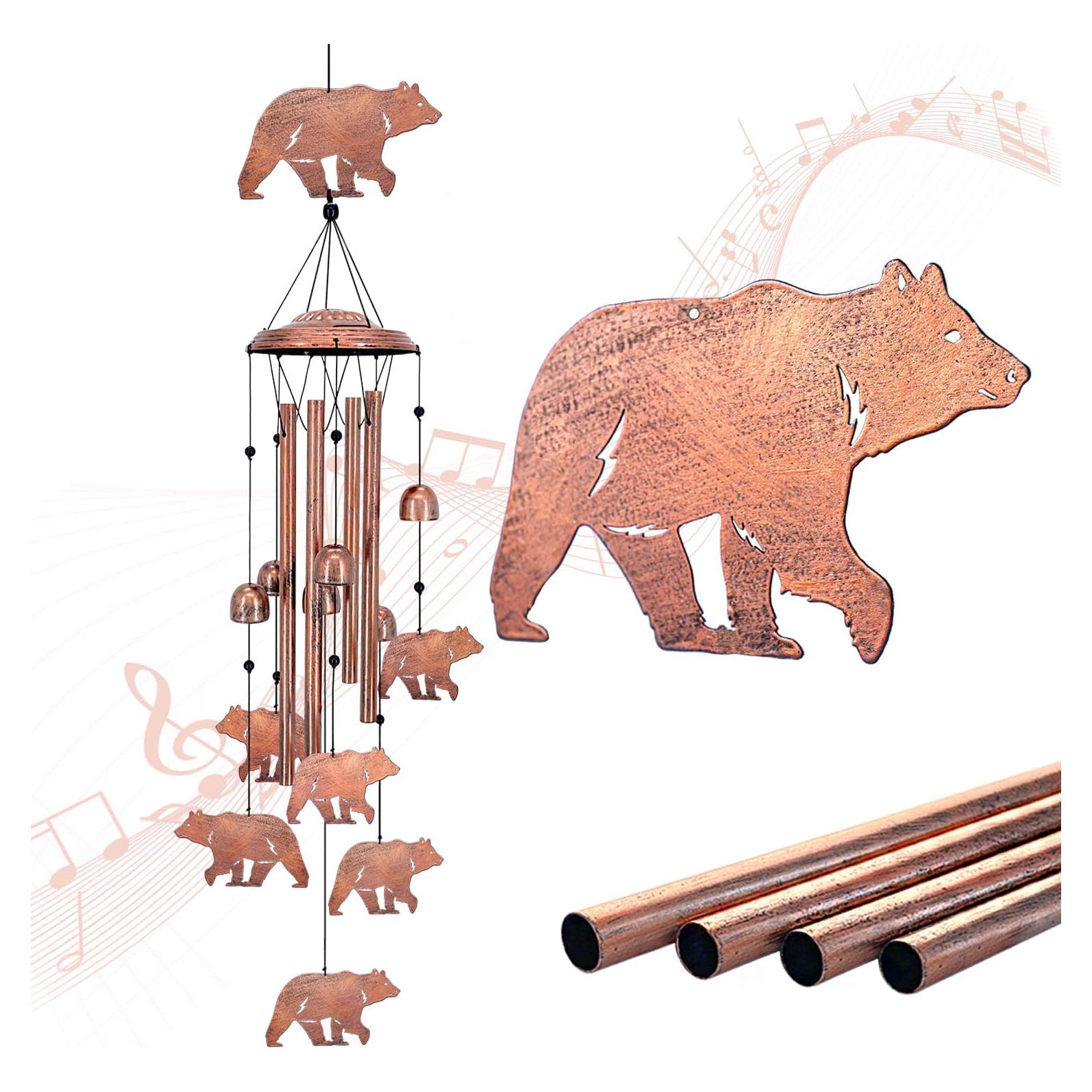 Campana de Viento de Oso EZTZEN para Jardín y Exterior