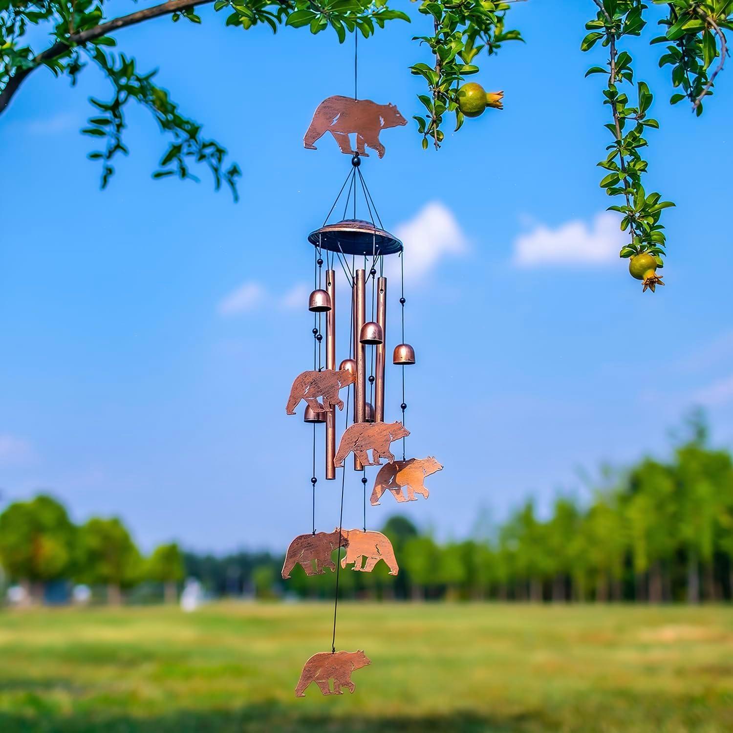 Campana de Viento de Oso EZTZEN para Jardín y Exterior