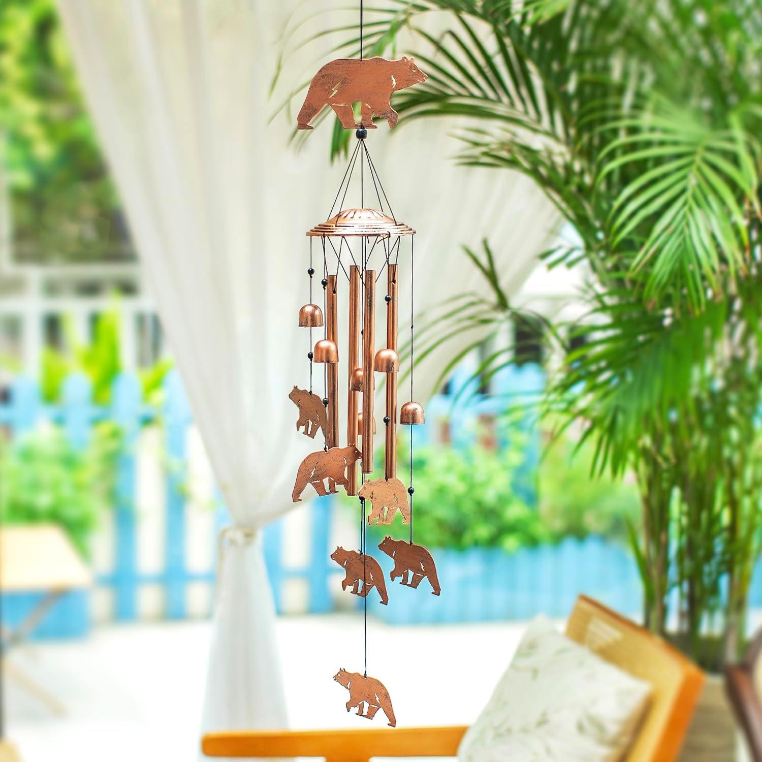 Campana de Viento de Oso EZTZEN para Jardín y Exterior