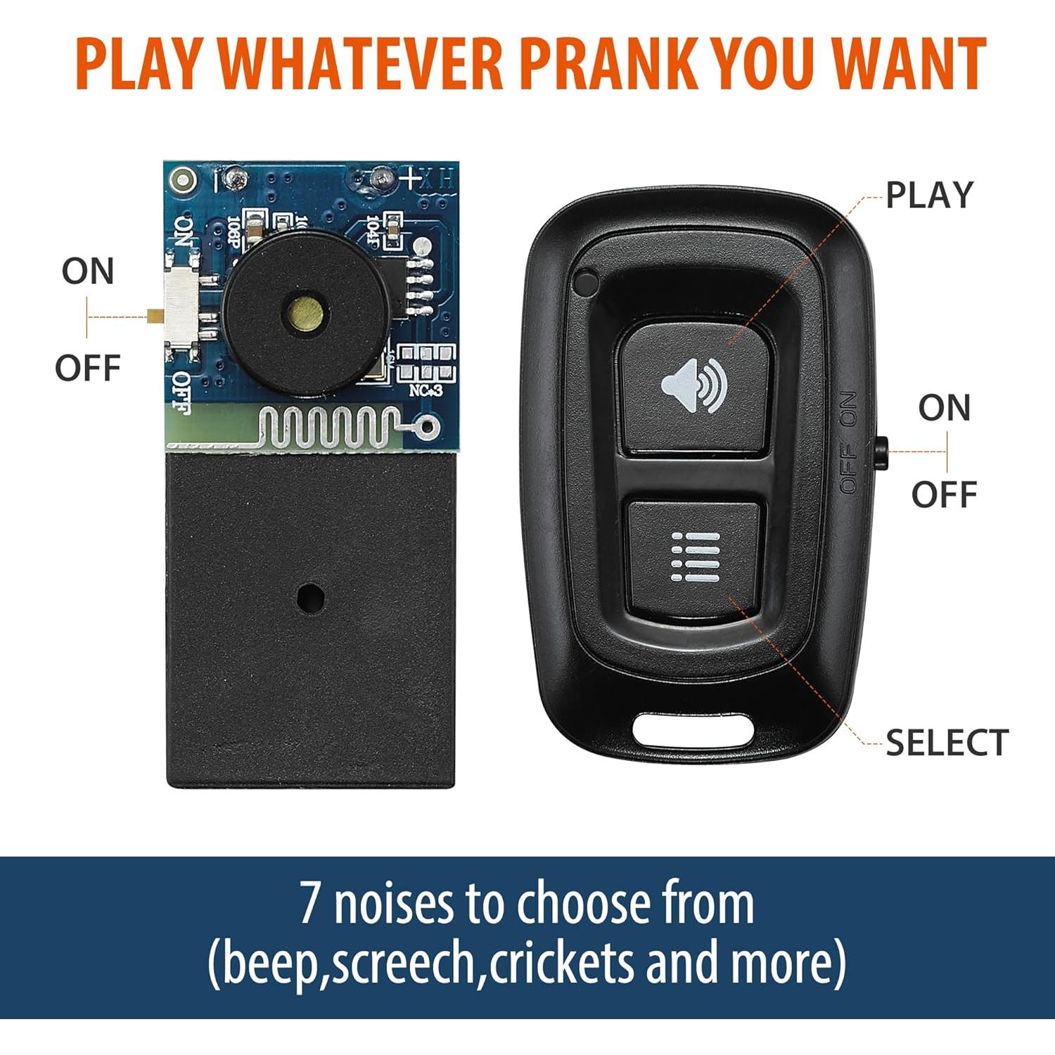 Hacedor de Ruido de Broma Bokai Toys con Control Remoto