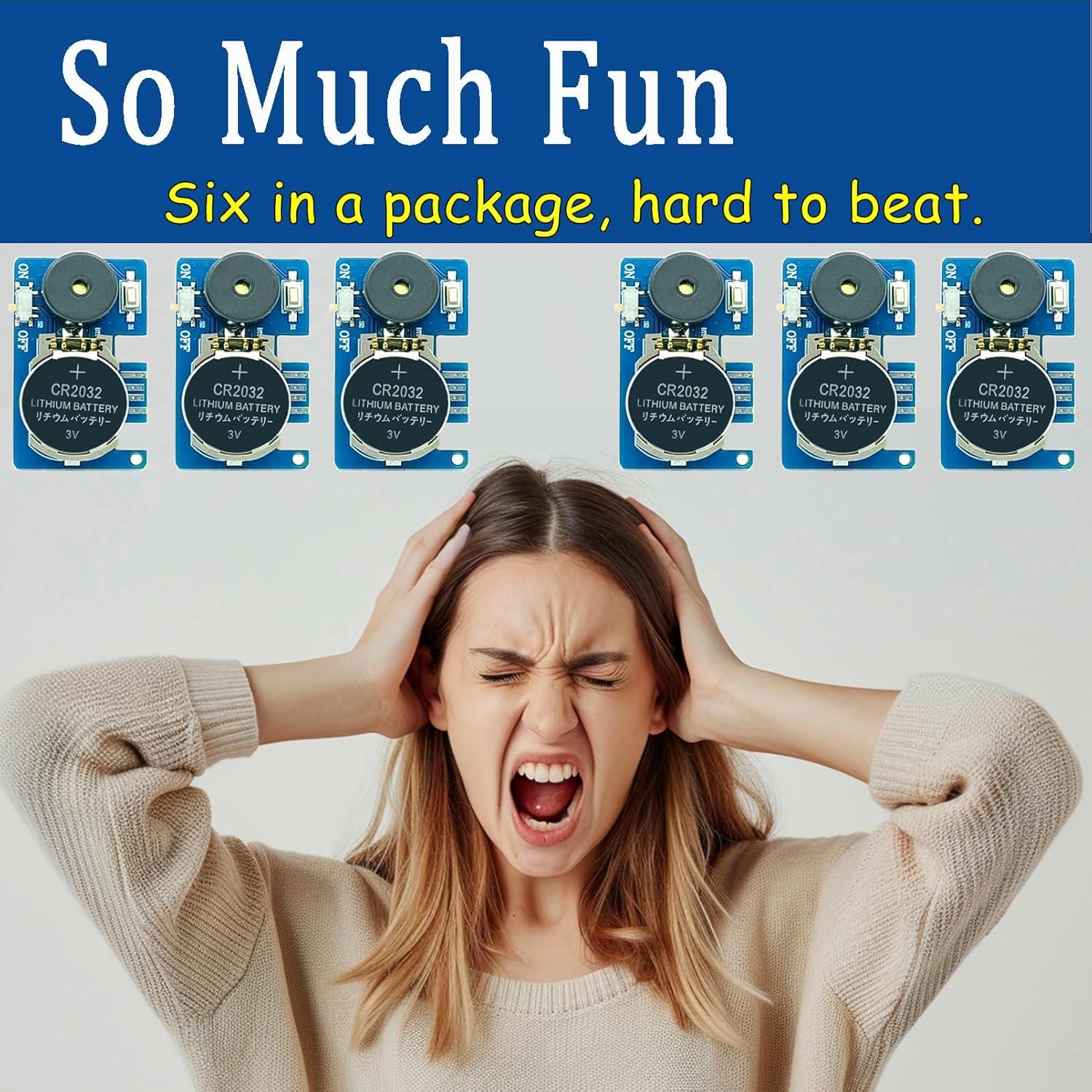 Creador de Ruido de Grillo NewNoiseWar - 6 Pcs para Bromas