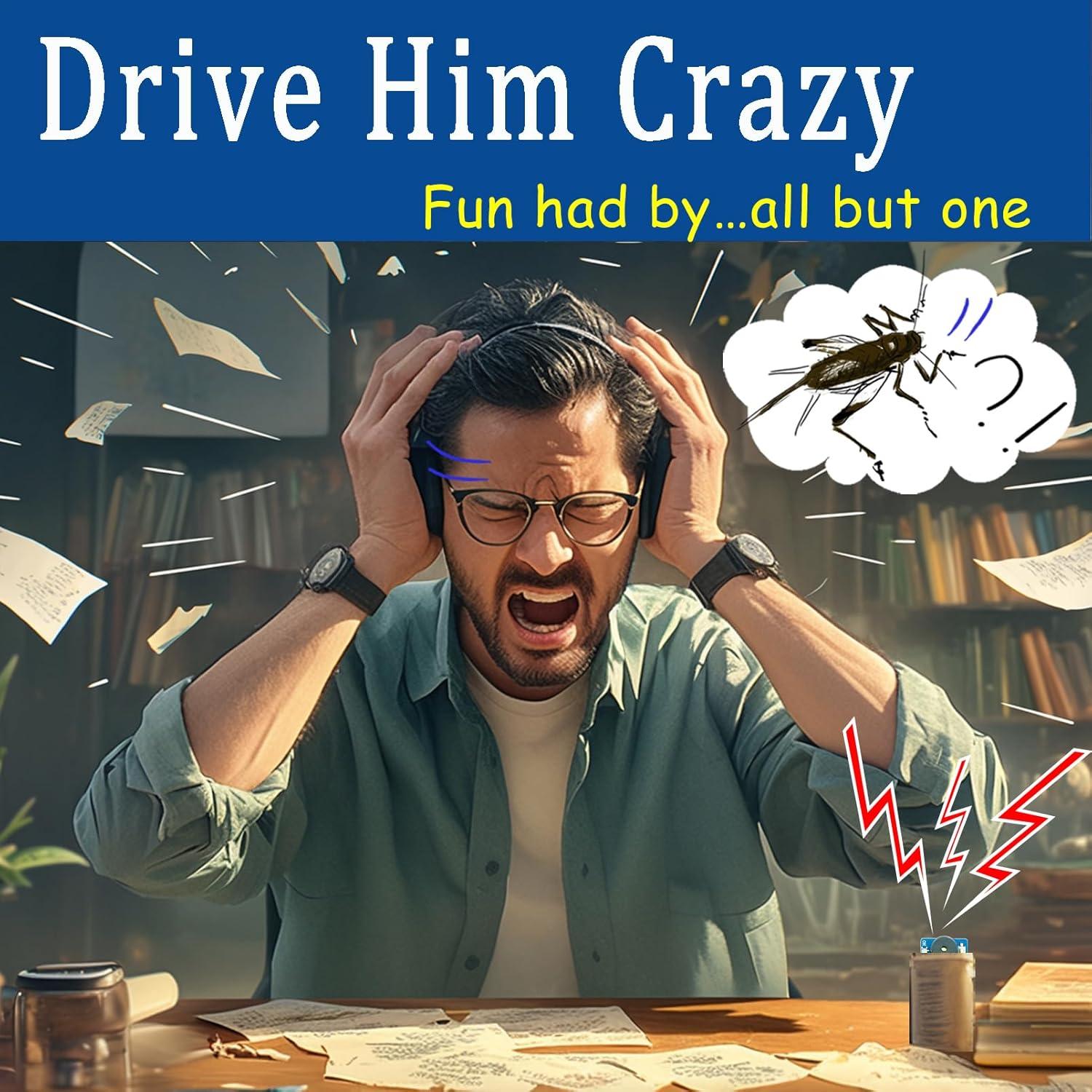 Creador de Ruido de Grillo NewNoiseWar - 6 Pcs para Bromas