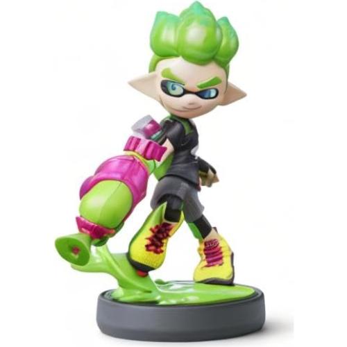 Amiibo Nintendo Inkling Verde Neón para Switch y 3DS