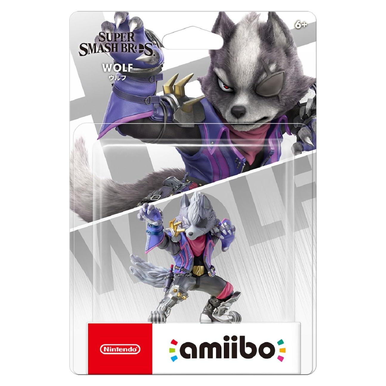 Nintendo amiibo Wolf Super Smash Bros. 18.7x12.8x6.8cm