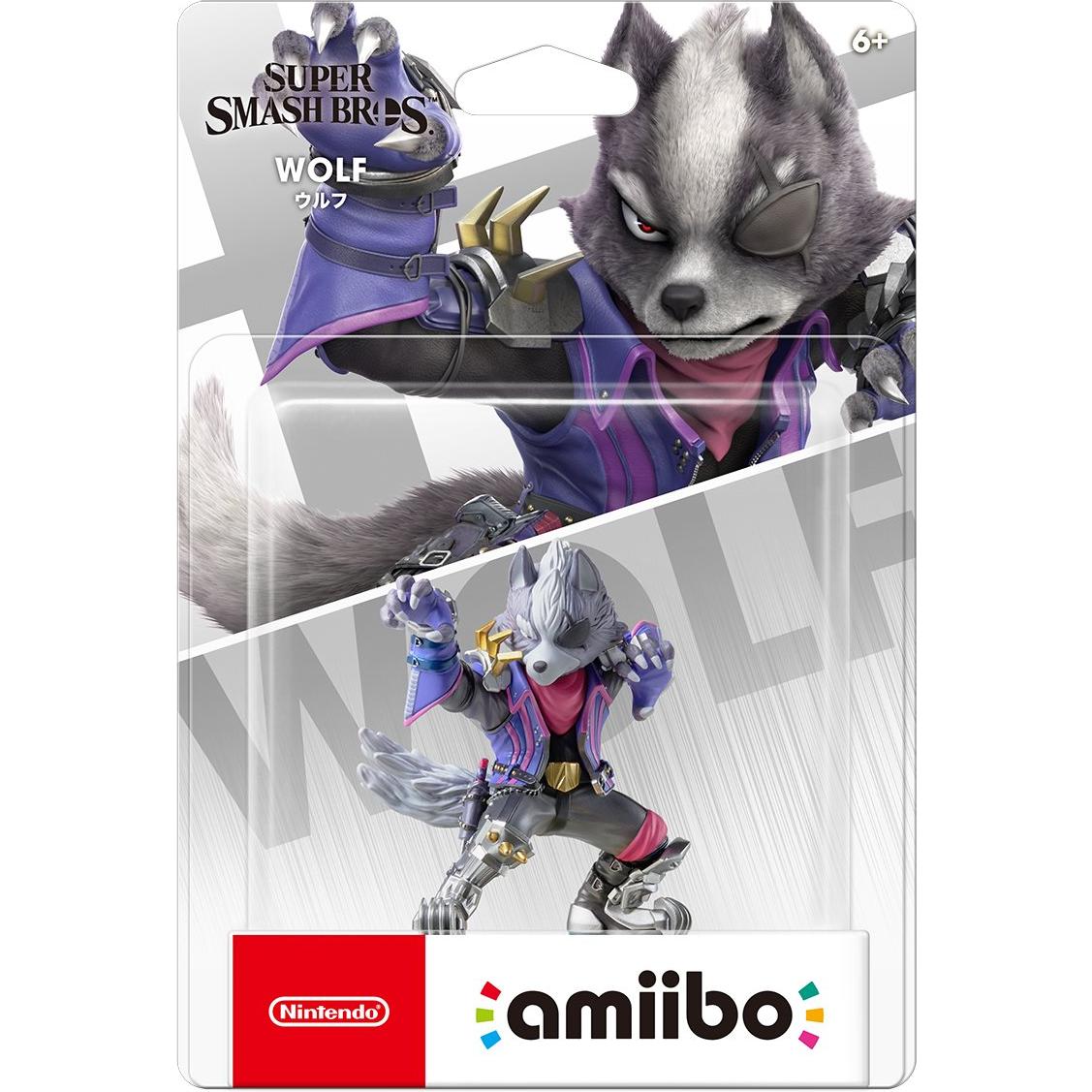 Nintendo amiibo Wolf Super Smash Bros. 18.7x12.8x6.8cm