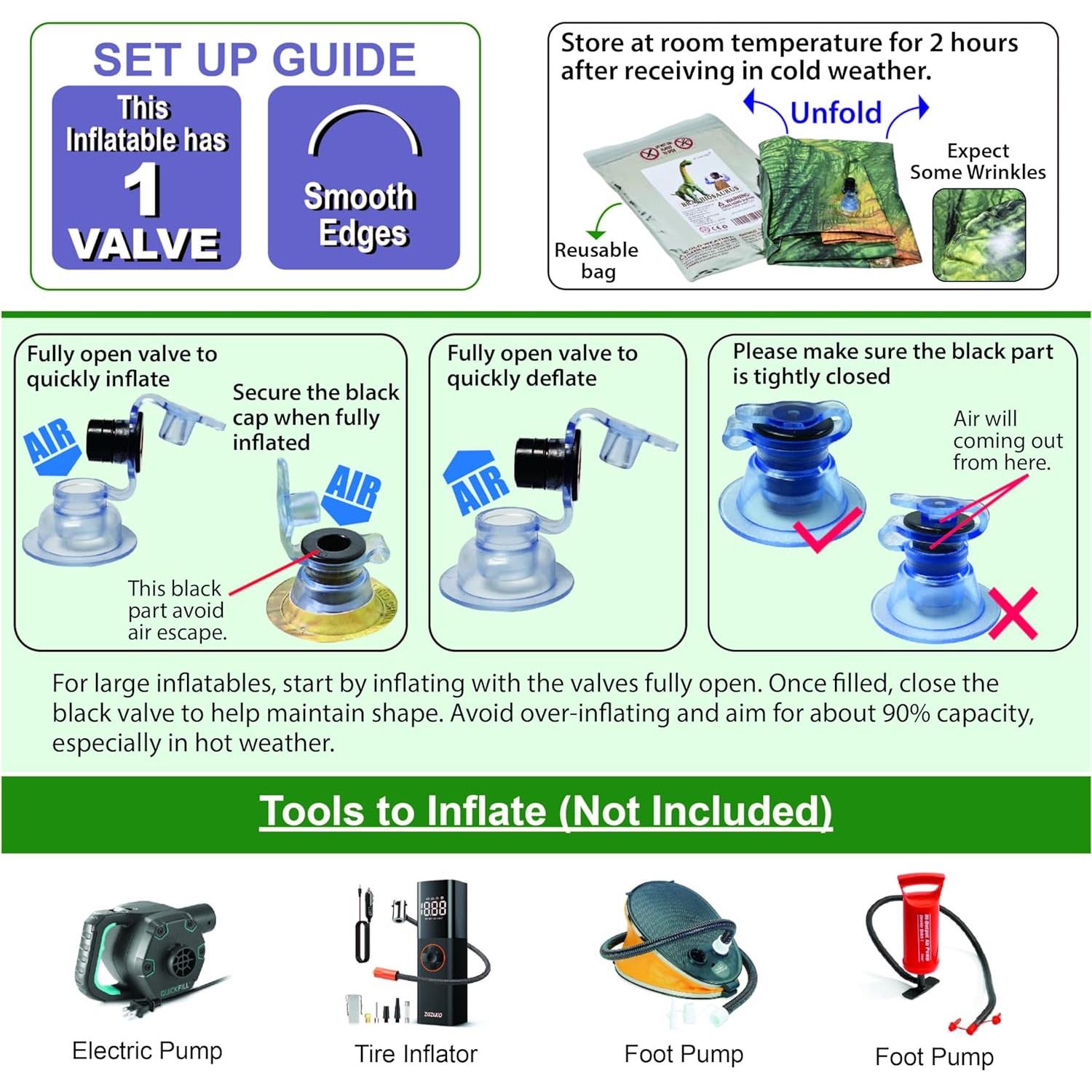 Jet Creations Pájaro Kiwi Inflable 45.7 cm Marrón