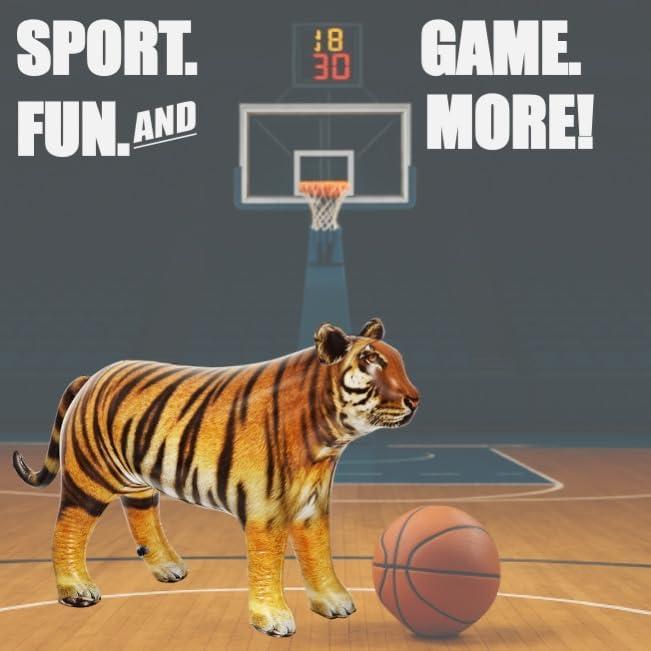 Juguete Inflable Tigre Jet Creations 101,6 cm Realista