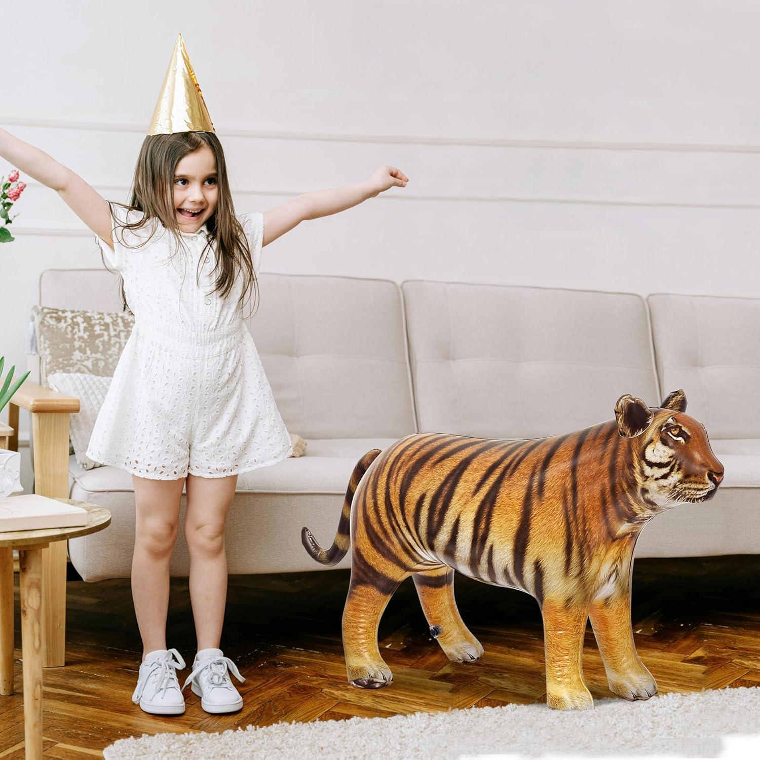 Juguete Inflable Tigre Jet Creations 101,6 cm Realista