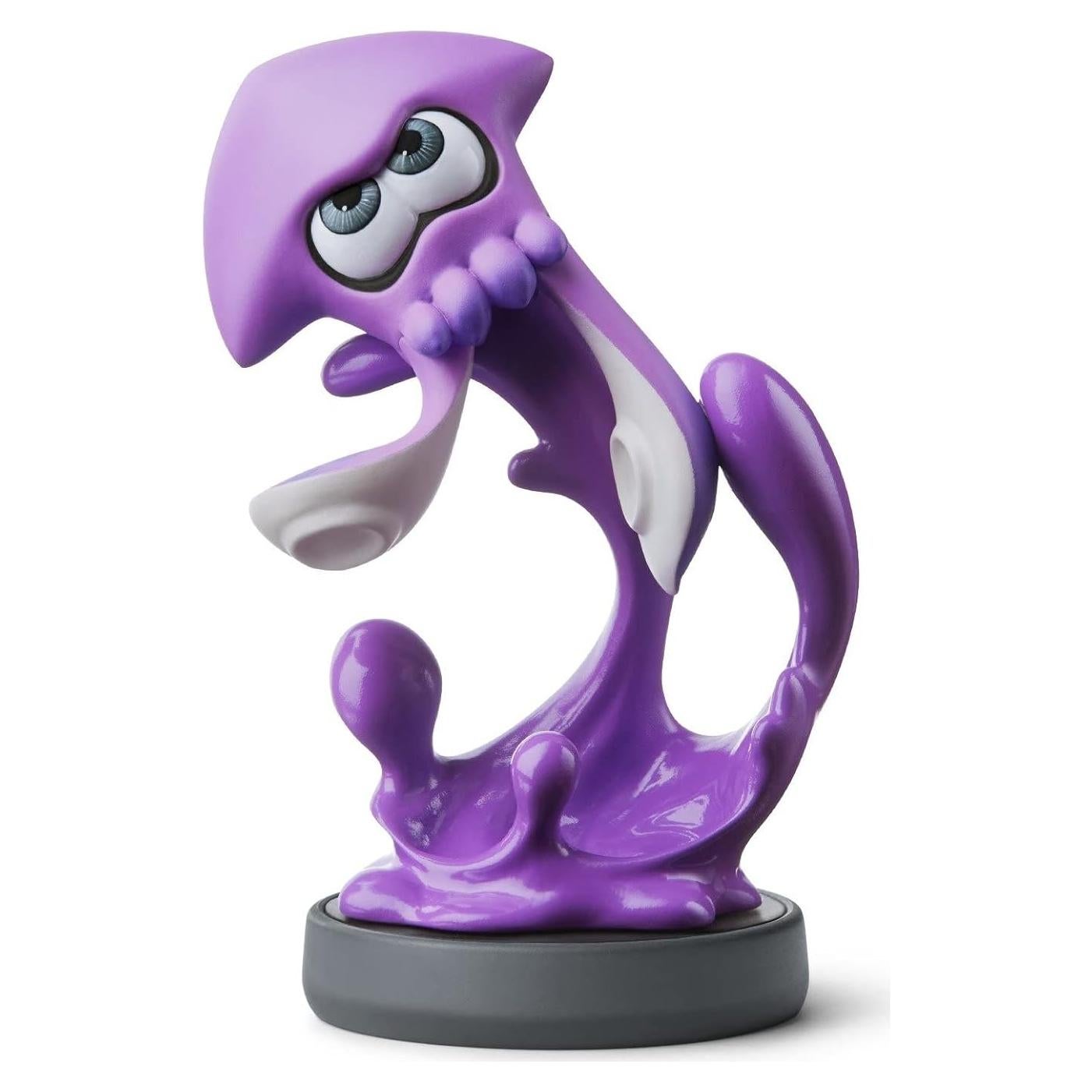 Amiibo Calamar Inkling Púrpura Neon Nintendo Switch