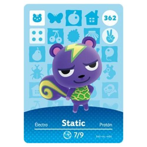 Tarjeta Amiibo Nintendo Animal Crossing Serie 4 - 362