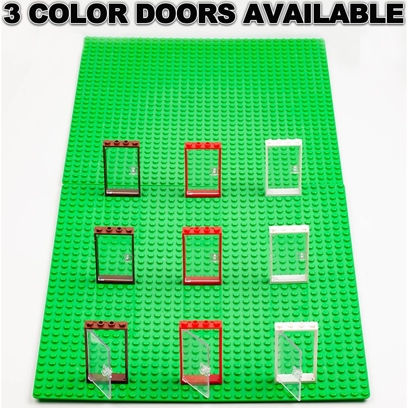 Accesorios de Bloques de Construcción HIMIRICH Puertas Blancas