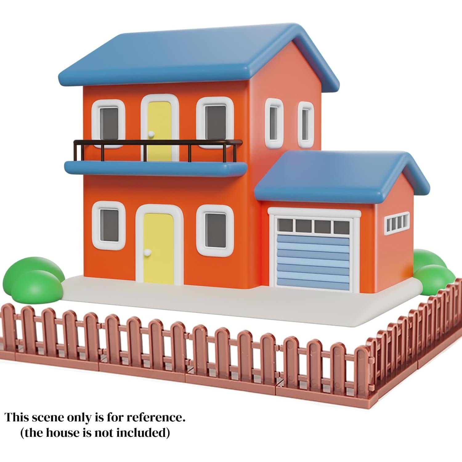 Juego de Bloques de Construcción de Cercas HIMIRICH 20 Piezas