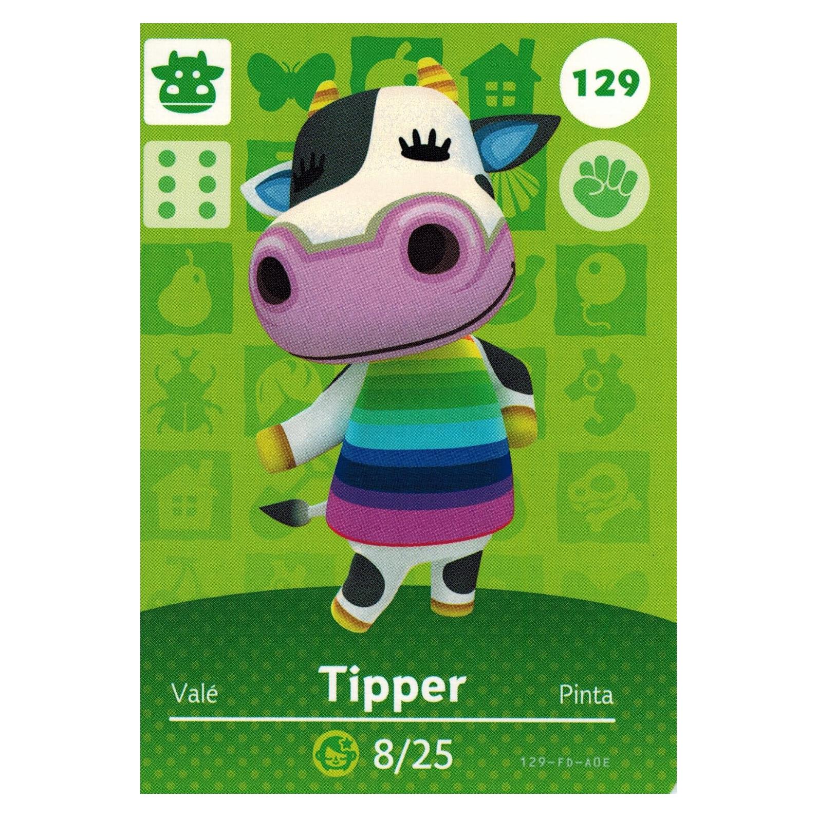 Tarjeta Amiibo Nintendo Animal Crossing Serie 2 129/200