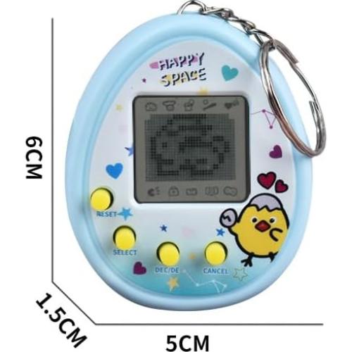 Llaveros de Mascotas Virtuales Jaming 4 Piezas Digitales 168 en 1