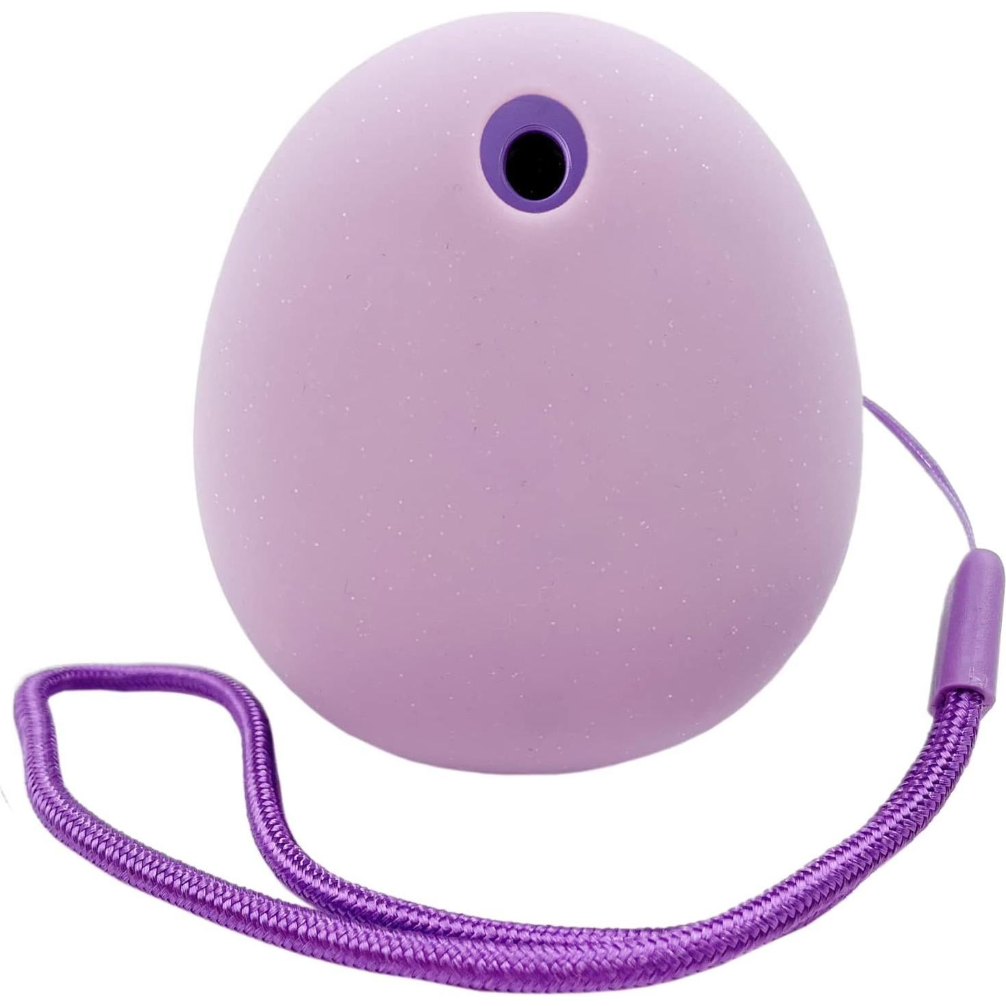 Funda de Silicona y Cordón xcivi para Tamagotchi Pix Púrpura