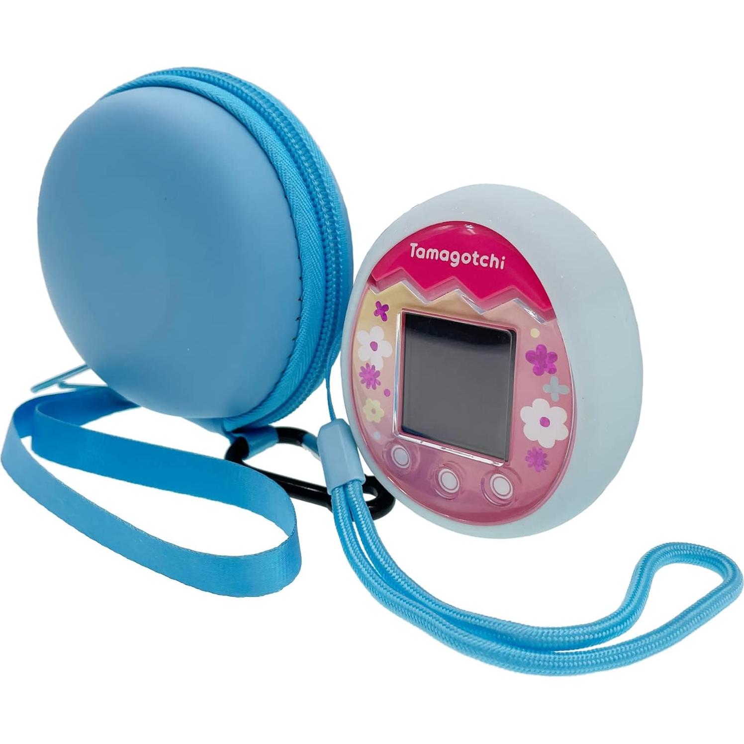 Funda Dura Xcivi y Silicona para Tamagotchi Pix Azul