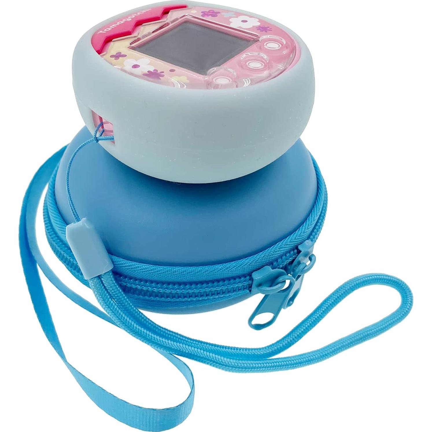 Funda Dura Xcivi y Silicona para Tamagotchi Pix Azul
