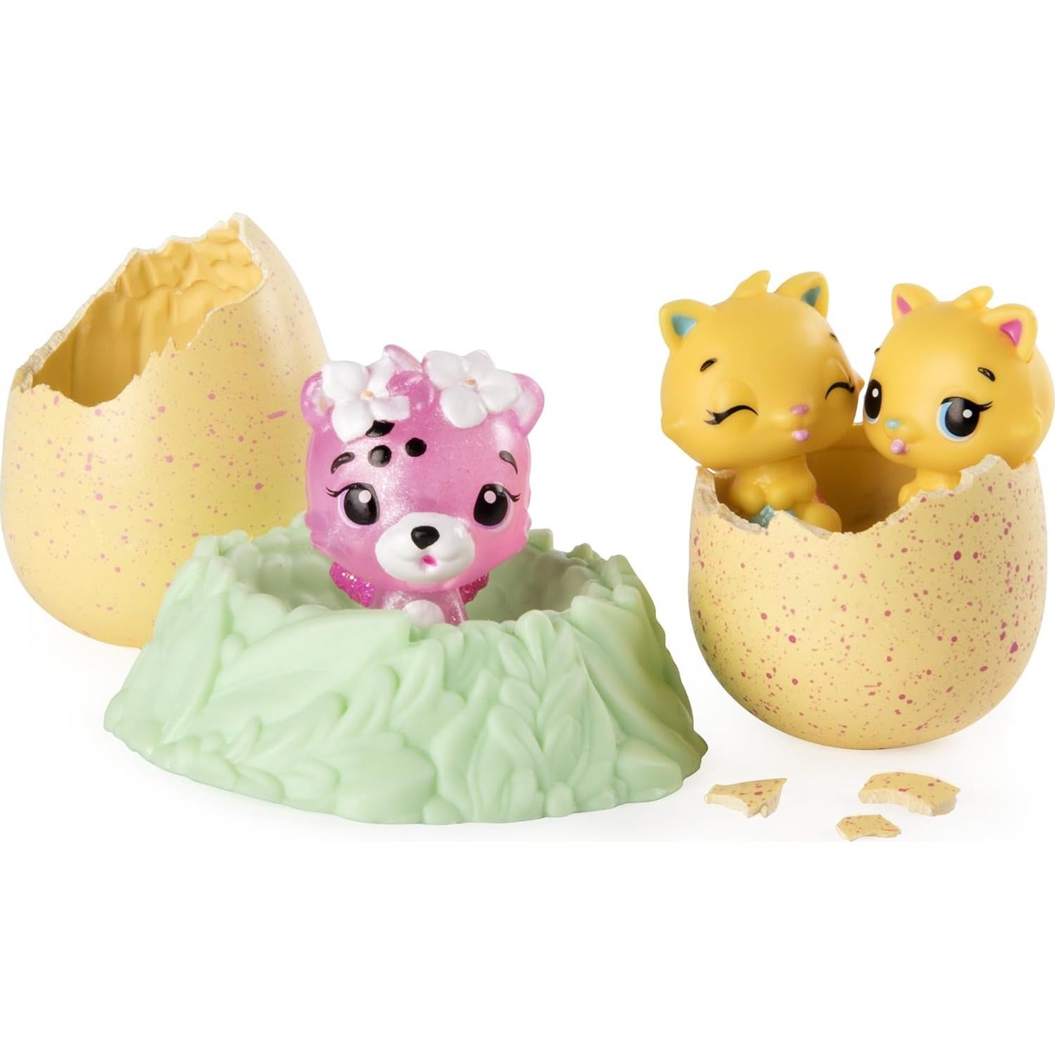 Hatchimals CollEGGtibles 2 Pack + Nido Verde - Temporada 3
