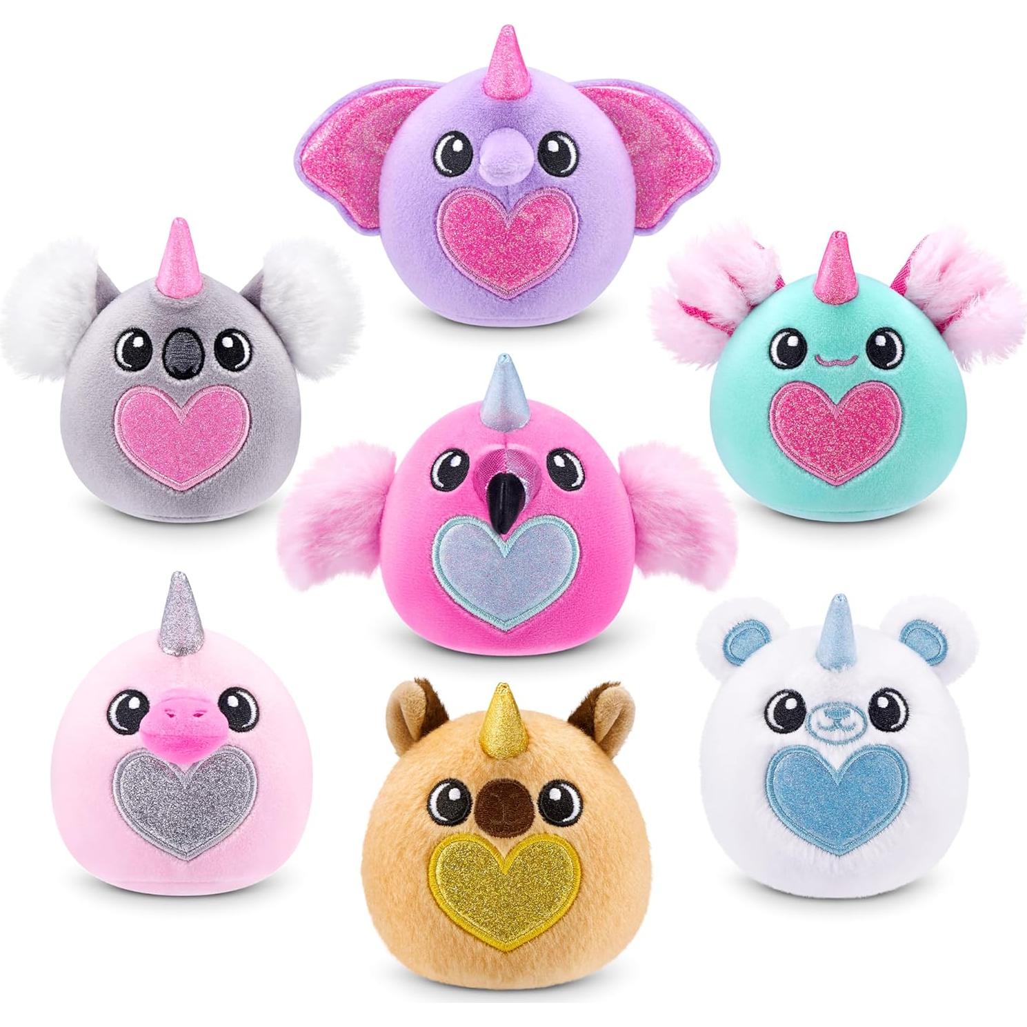 Rainbocorns Eggzania de ZURU - Sorpresa de Peluche 3 Piezas