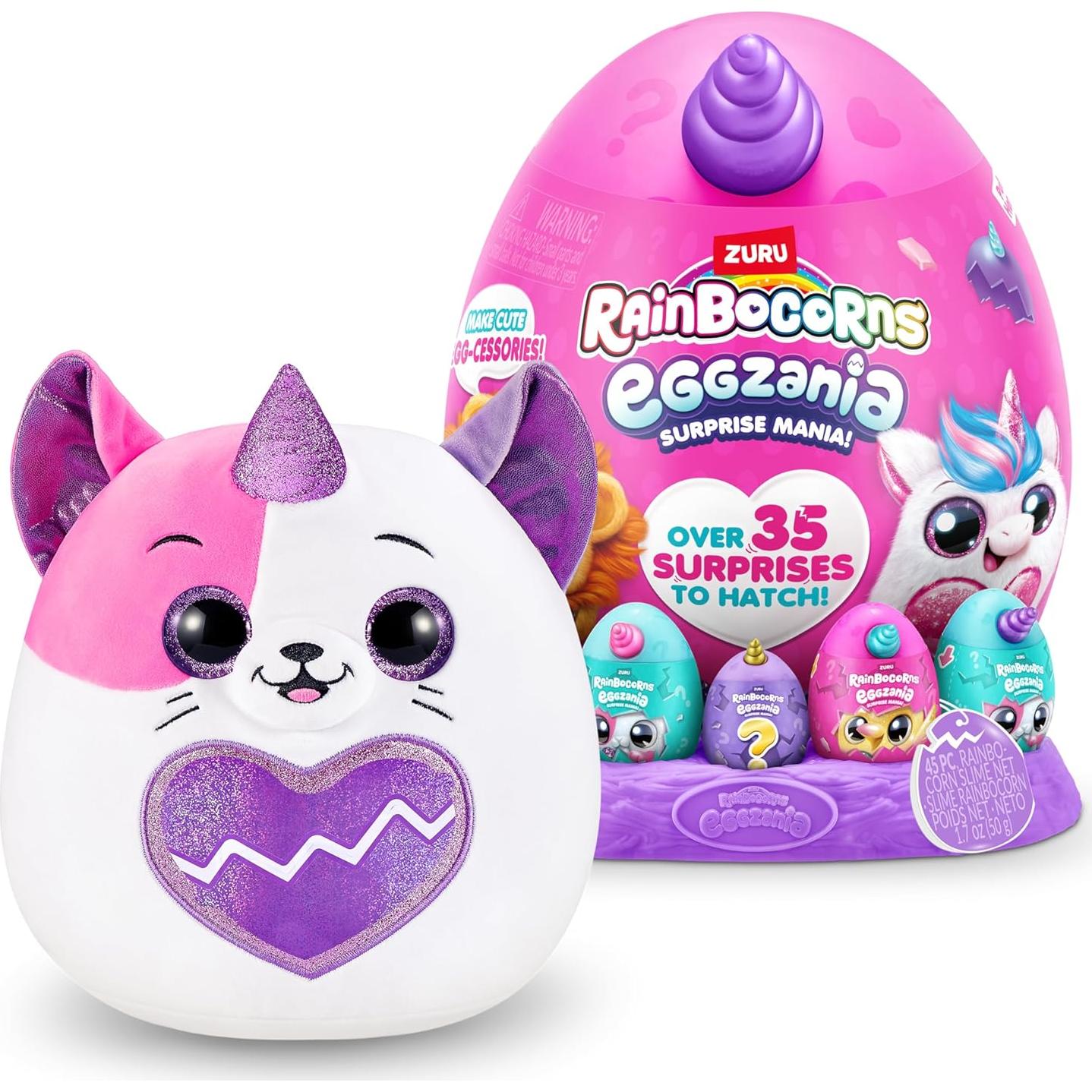 Sorpresa Rainbocorns Eggzania Mania ZURU - Peluche 0.91kg