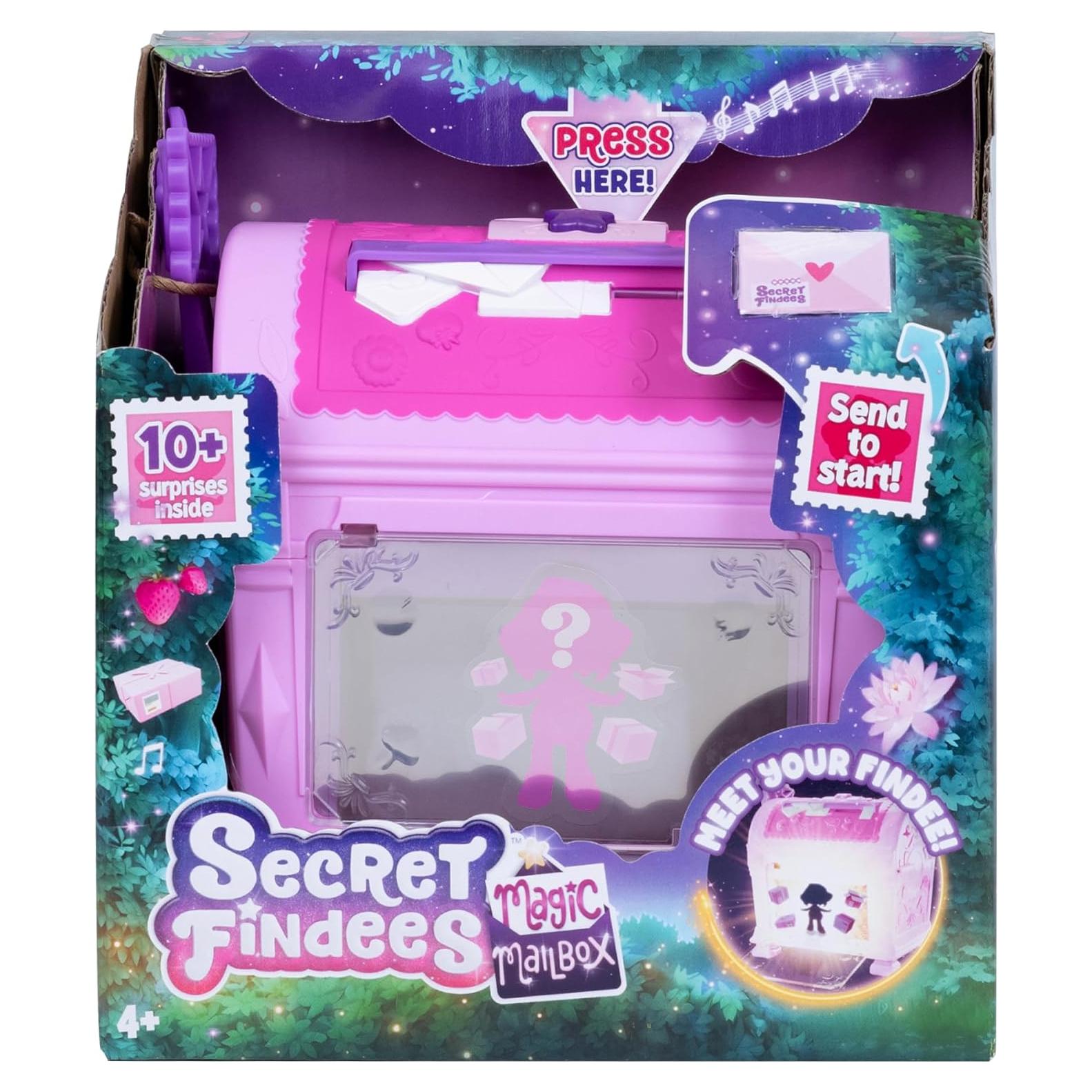 Buzón Mágico Rosa Goliath Secret Findees con 10+ Sorpresas