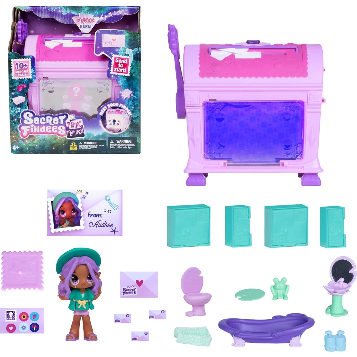 Buzón Mágico Rosa Goliath Secret Findees con 10+ Sorpresas