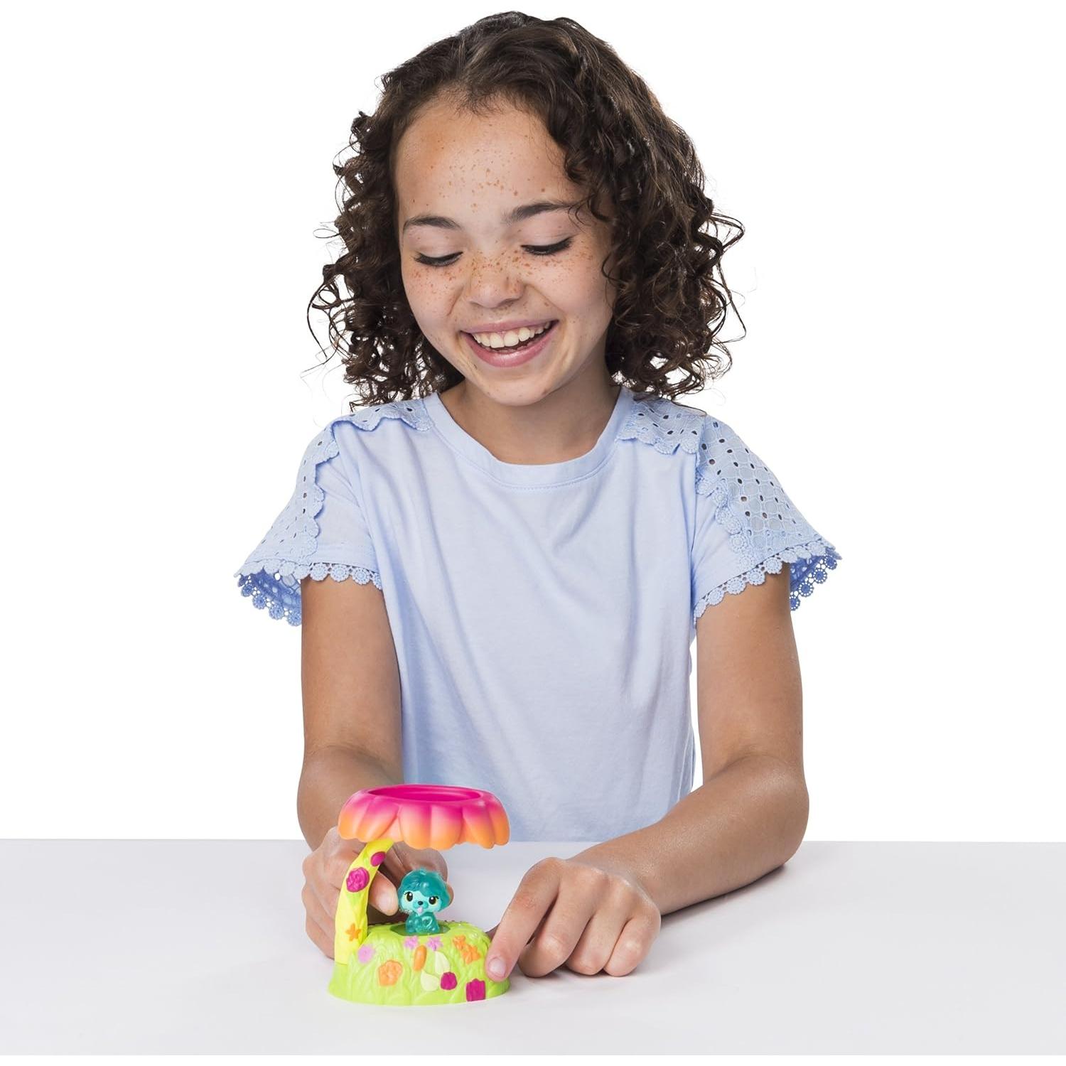 Hatchimals CollEGGtibles Jardín Brillante Nido Iluminado