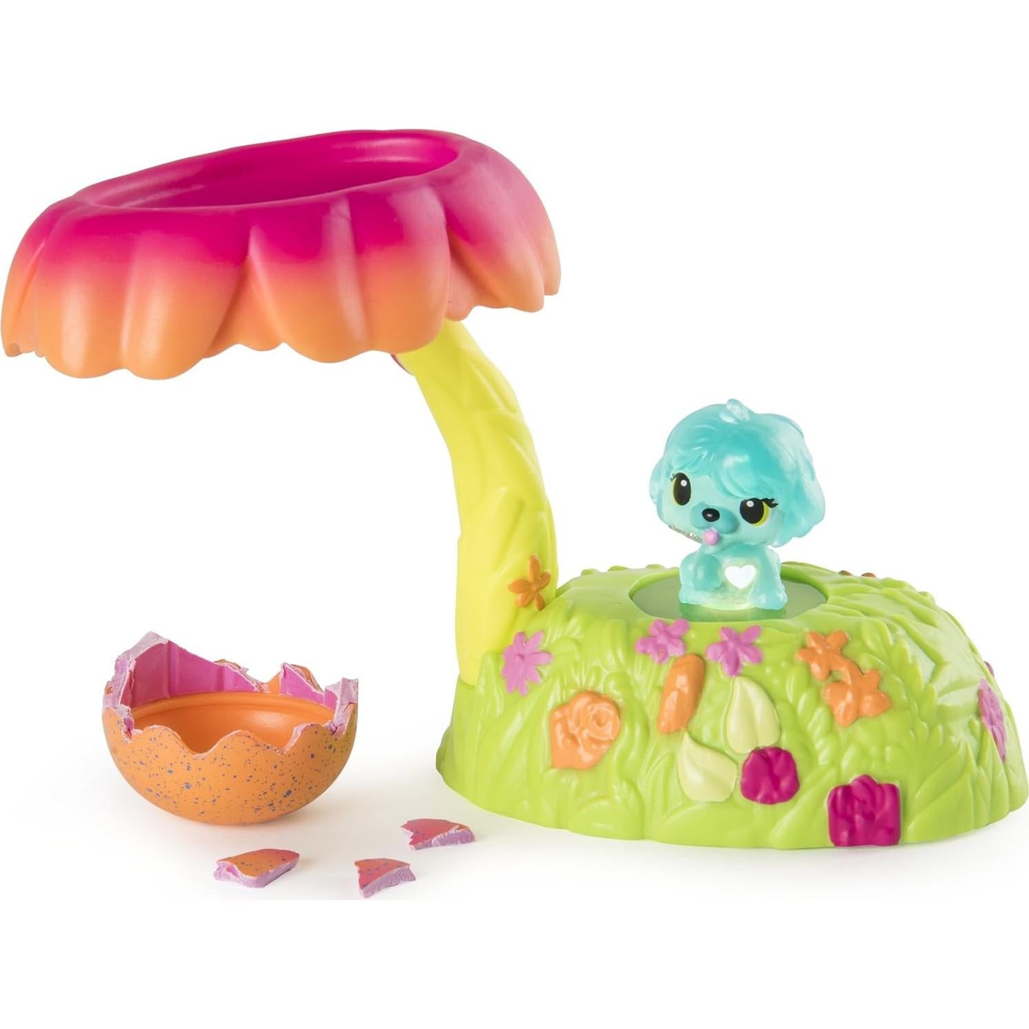 Hatchimals CollEGGtibles Jardín Brillante Nido Iluminado