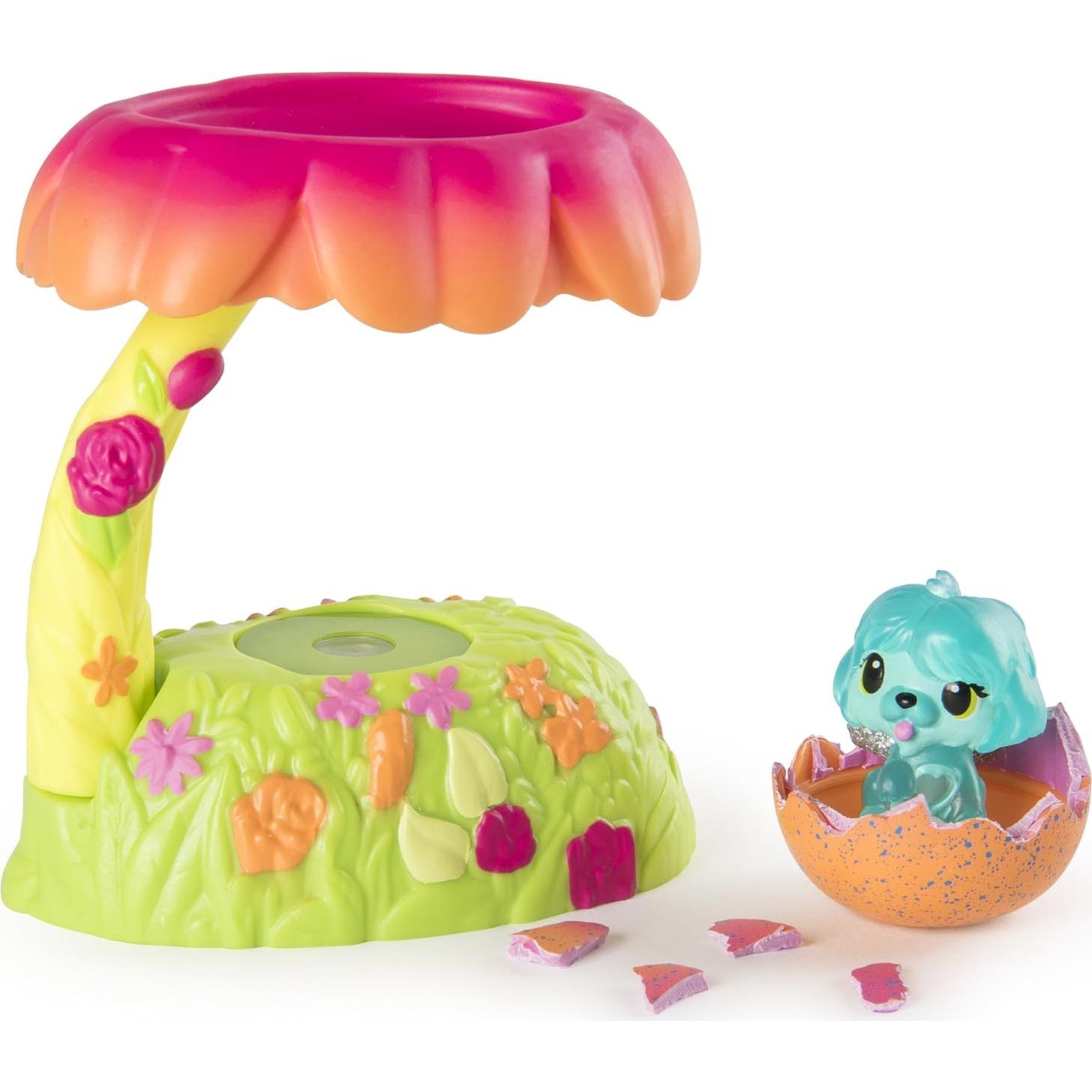 Hatchimals CollEGGtibles Jardín Brillante Nido Iluminado