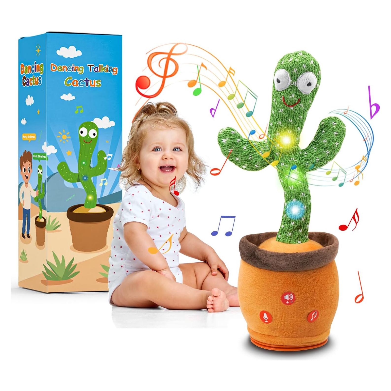 Juguete Cactus Hablante Linfei 120 Canciones para Bebés