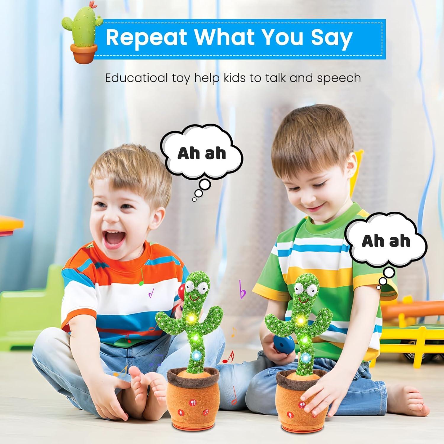 Juguete Cactus Hablante Linfei 120 Canciones para Bebés