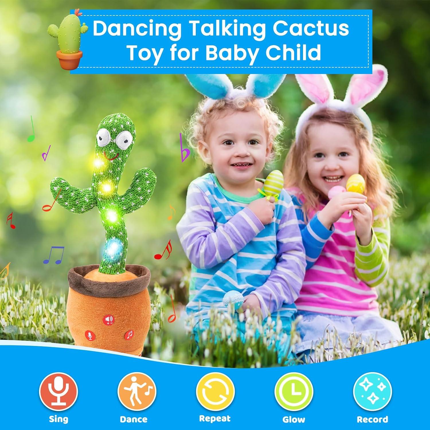 Juguete Cactus Hablante Linfei 120 Canciones para Bebés