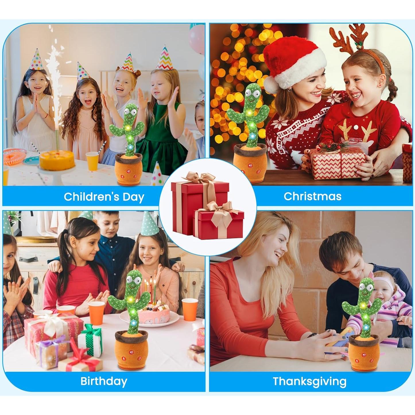 Juguete Cactus Hablante Linfei 120 Canciones para Bebés