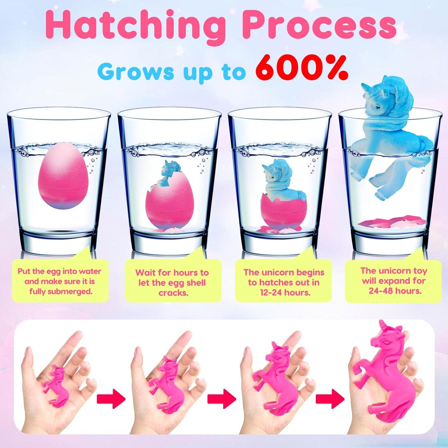 9 Huevos Sorpresa Unicornio Joosharkidz - Juguetes para Niños 4-8 Años