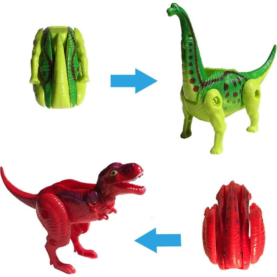 Paquete de 4 Huevos de Dinosaurio que Nacen - Juguete Educativo
