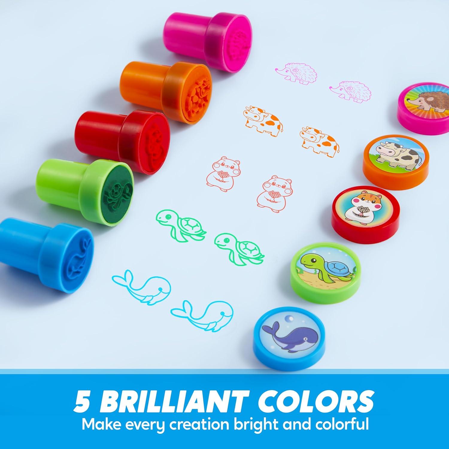 Conjunto de Sellos de Animales JOYIN - 50 Piezas para Niños