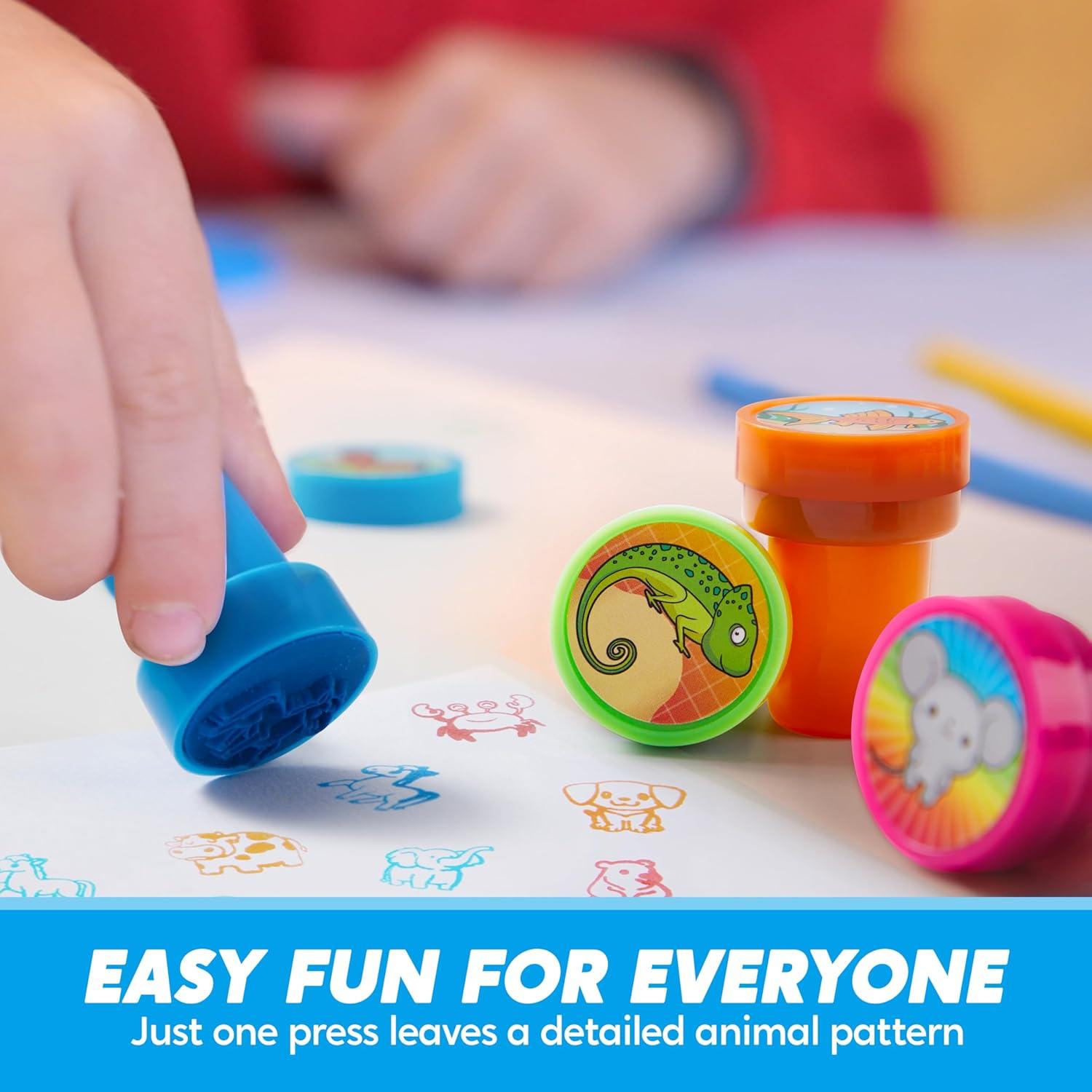 Conjunto de Sellos de Animales JOYIN - 50 Piezas para Niños