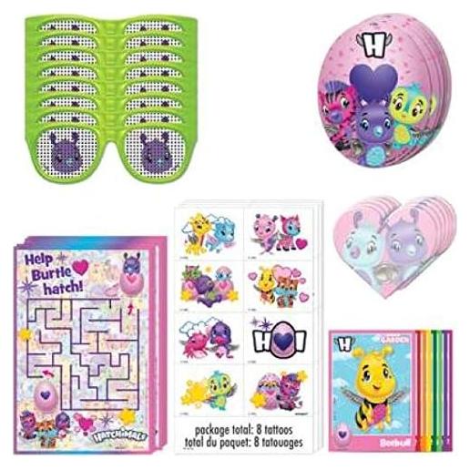 Paquete de Favor de Fiesta Hatchimals - 48 Pzs para Cumpleaños