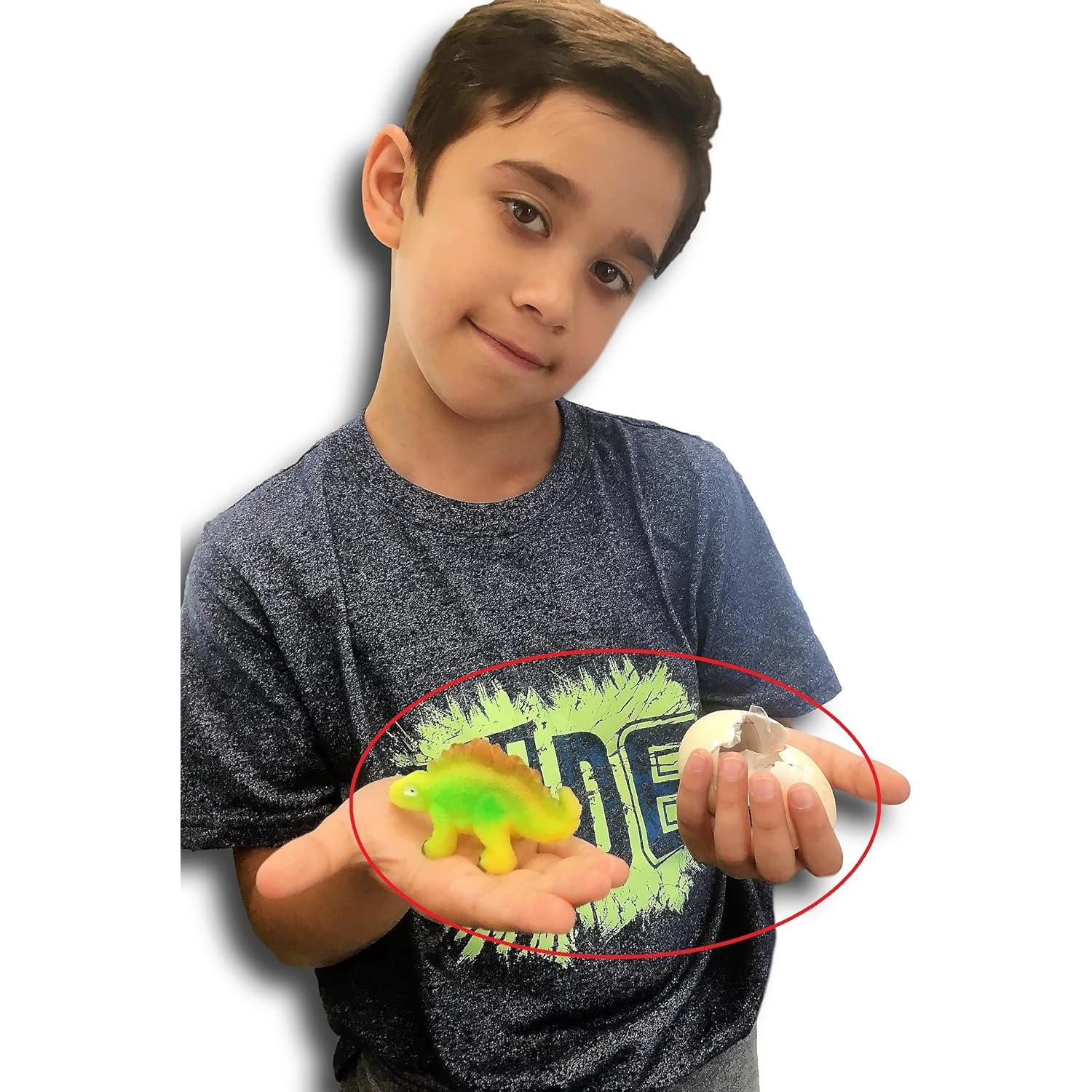 JA-RU Huevo Dino Creciente - 6 Huevos de Dinosaurio Mágicos