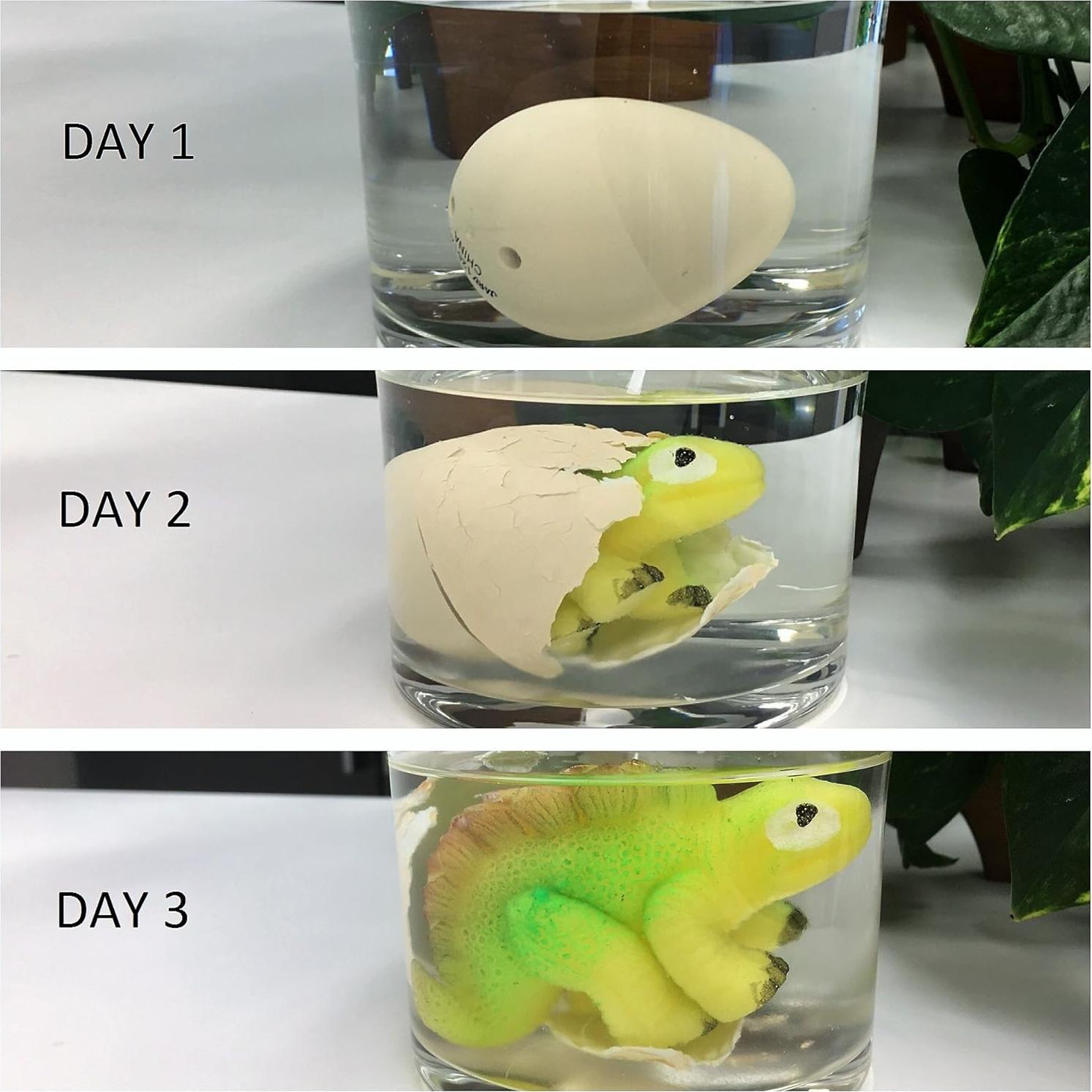 JA-RU Huevo Dino Creciente - 6 Huevos de Dinosaurio Mágicos