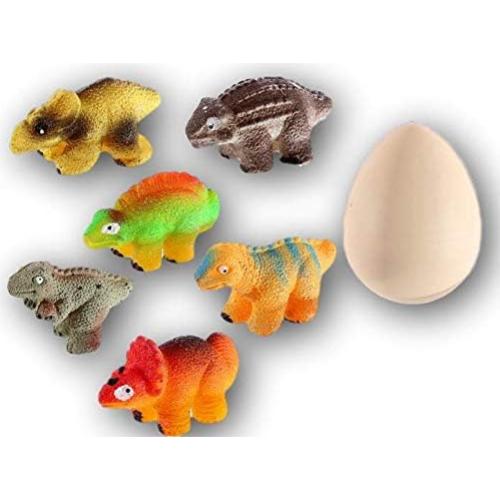 JA-RU Huevo Dino Creciente - 6 Huevos de Dinosaurio Mágicos