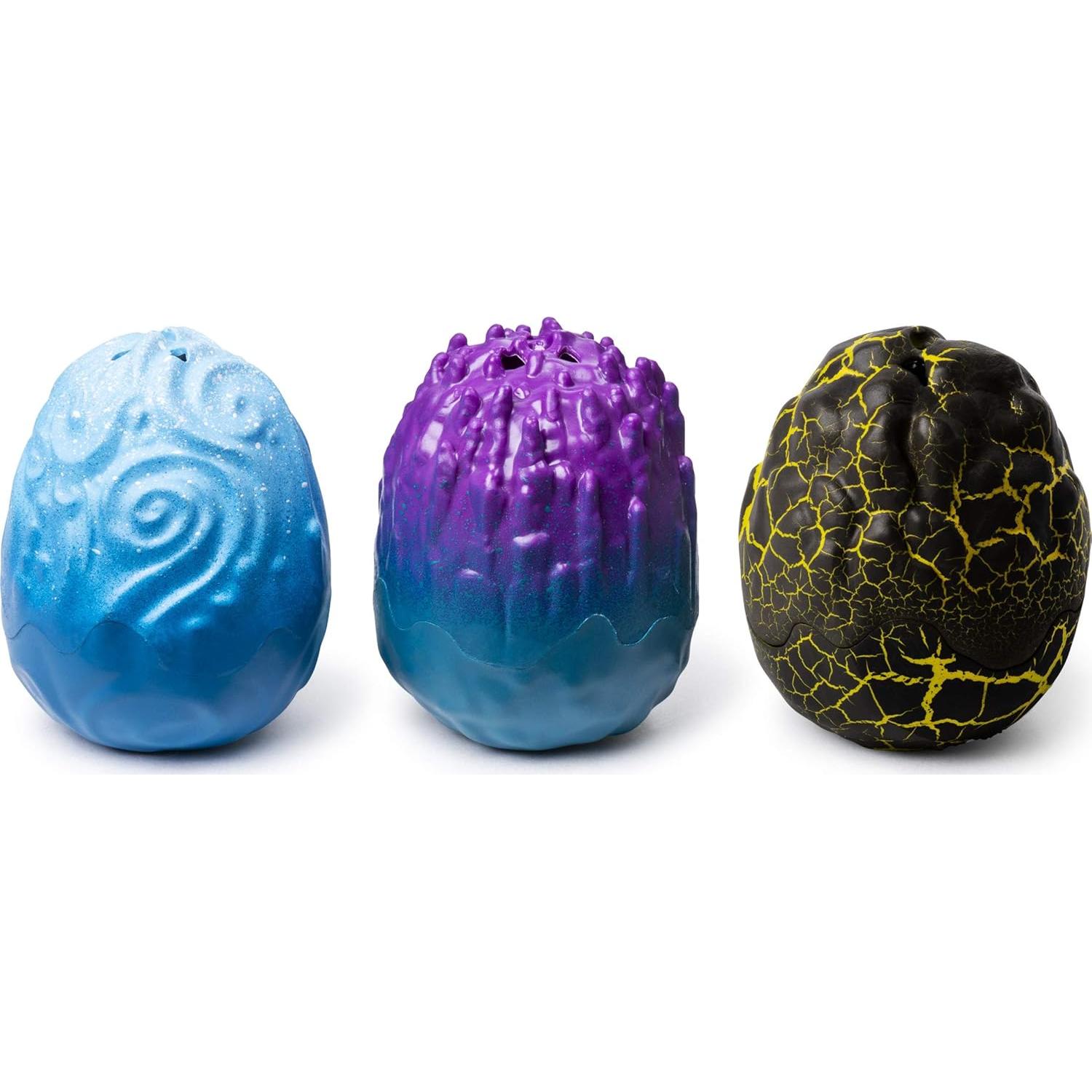 Paquete Multi Dragón Dragamonz - 3 Figuras y Cartas Intercambiables