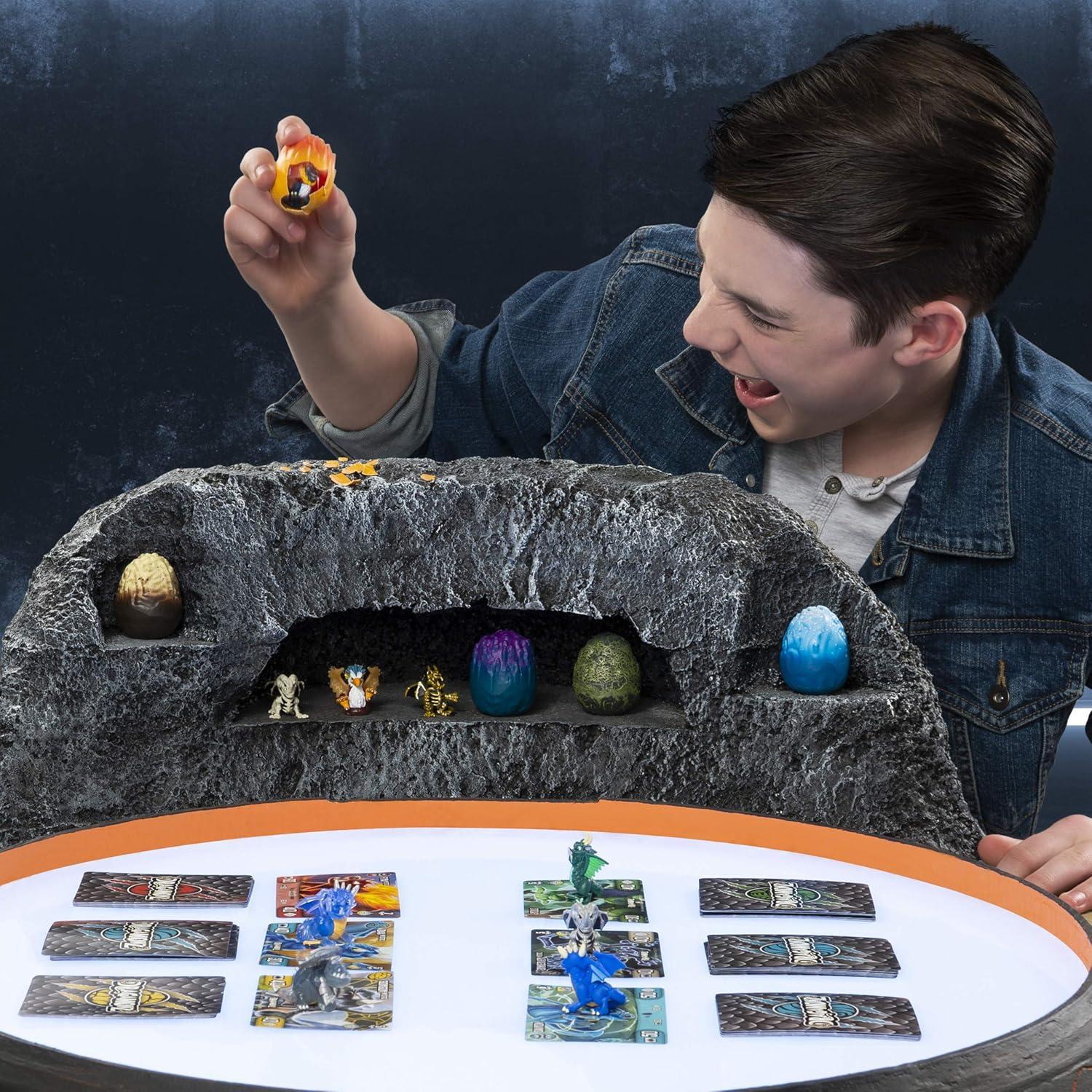 Paquete Multi Dragón Dragamonz - 3 Figuras y Cartas Intercambiables