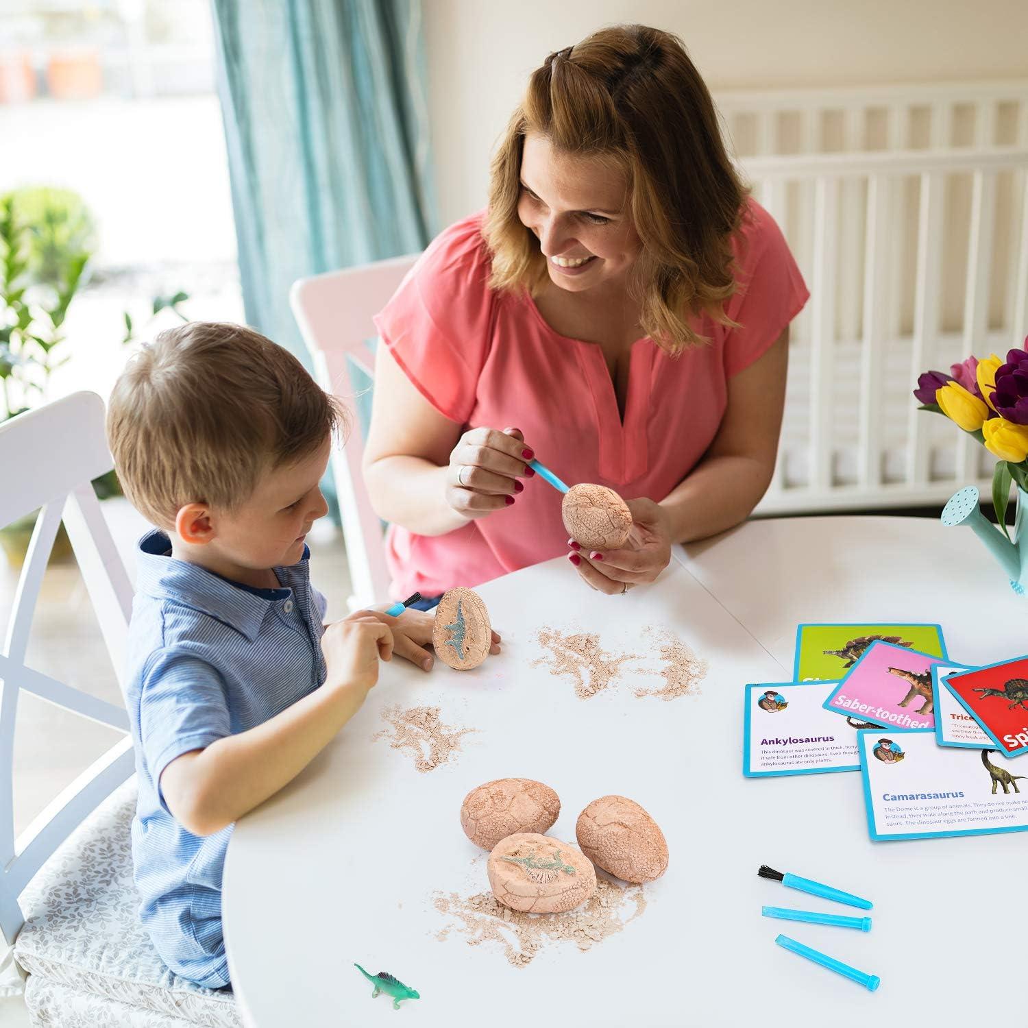 Kit de Excavación de Dinosaurios Toyk - 12 Huevos Únicos