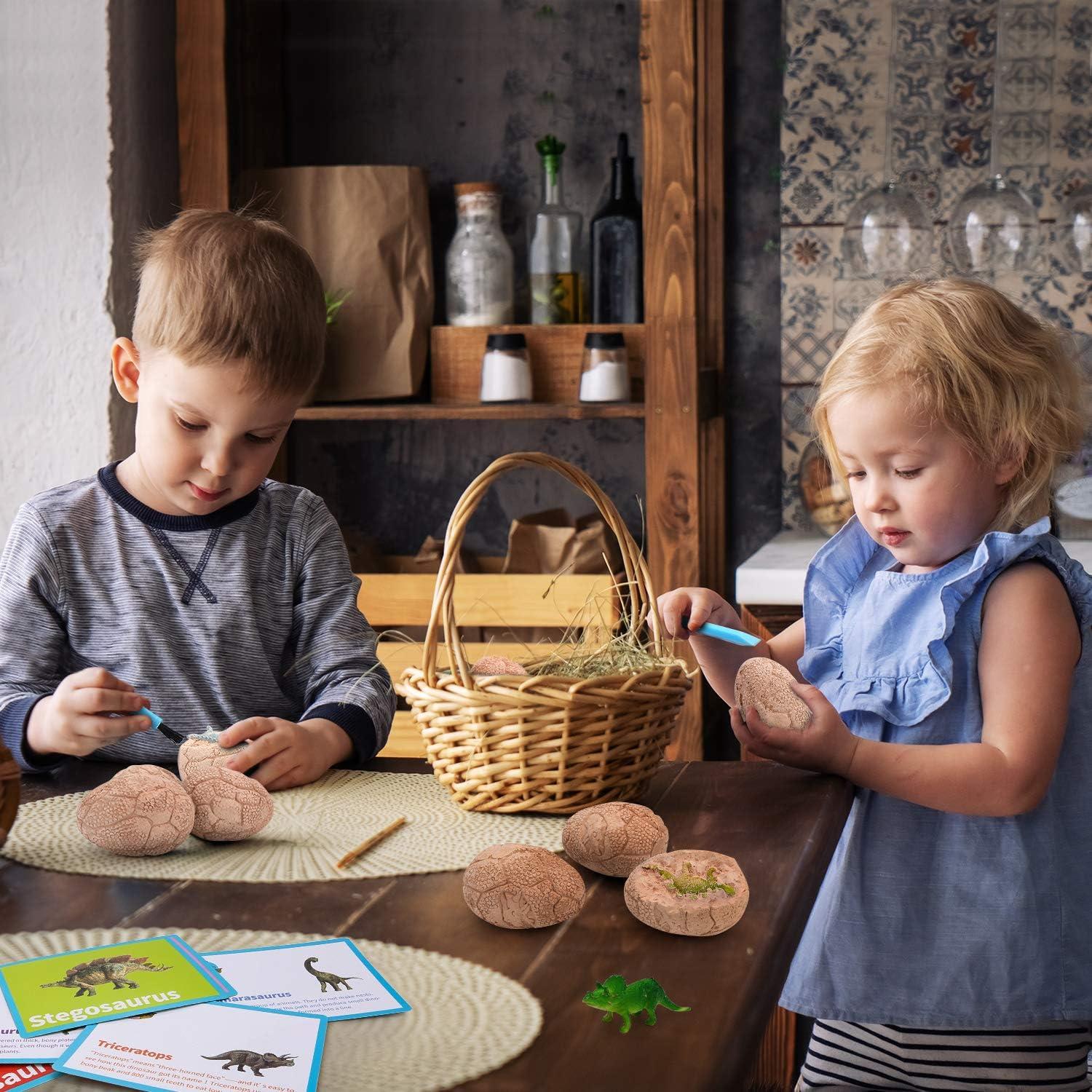 Kit de Excavación de Dinosaurios Toyk - 12 Huevos Únicos