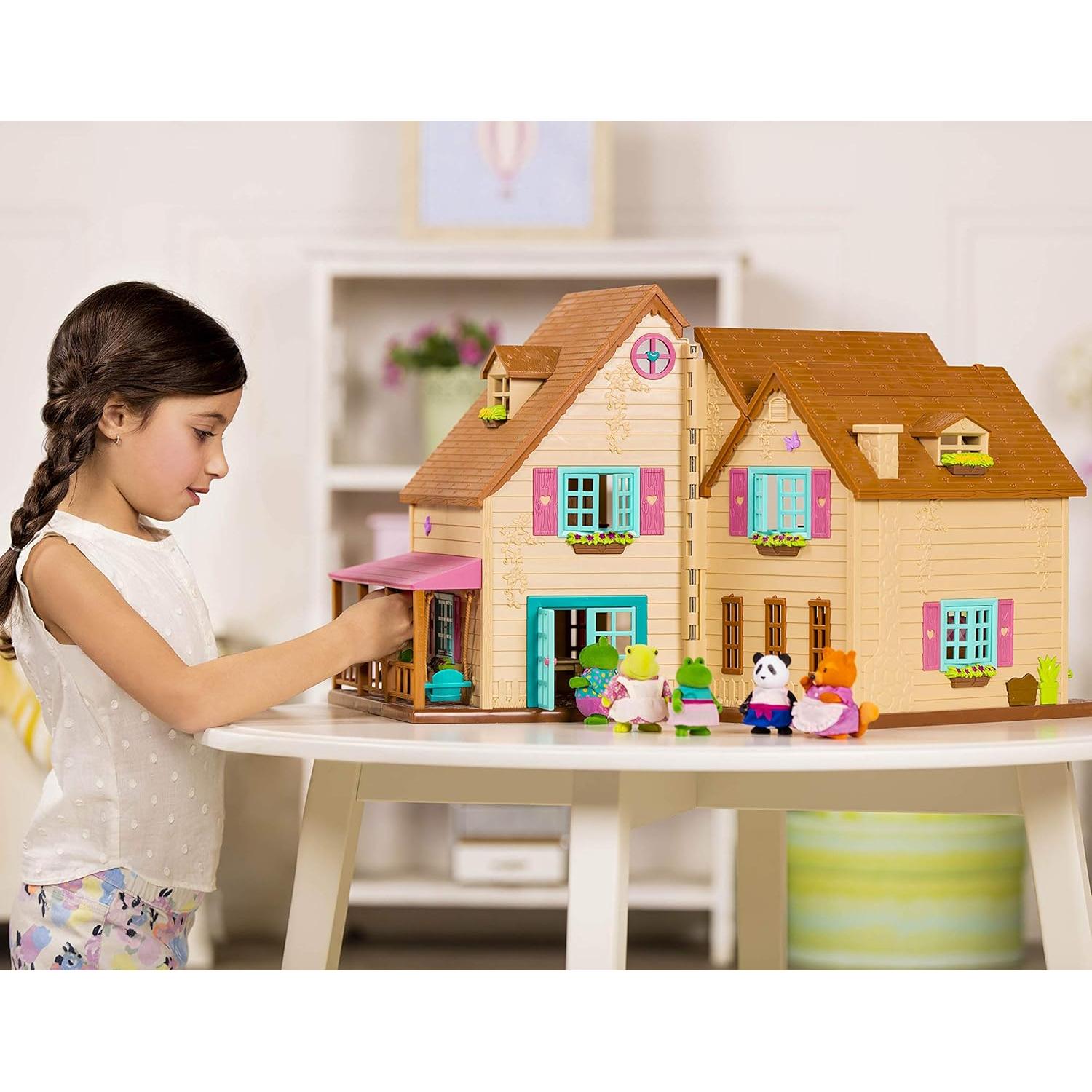 Cabaña de Juguete Li'l Woodzeez Honeysuckle Hillside 3+ Años