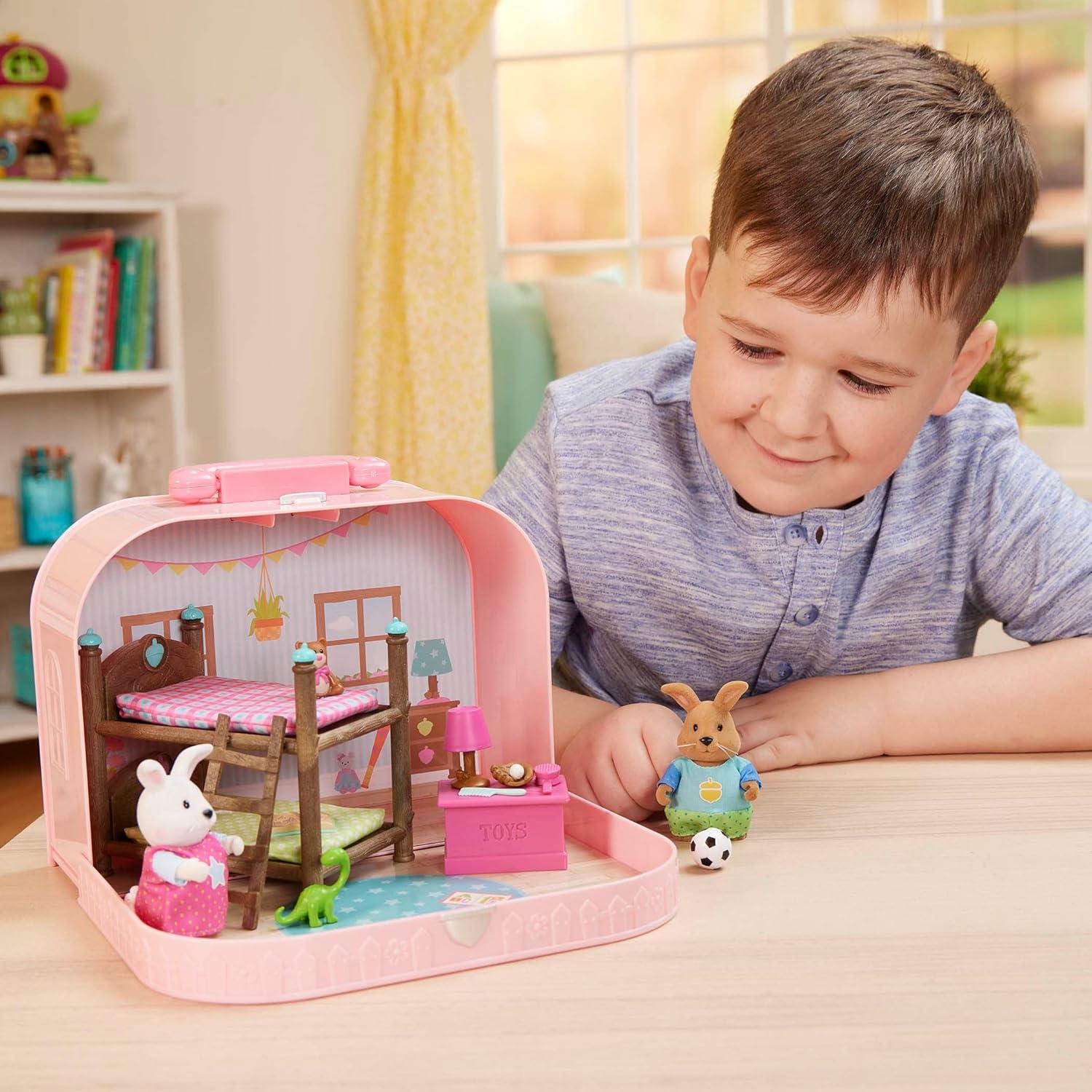 Juego de Camas Literas de Viaje Li'l Woodzeez - 14 Piezas